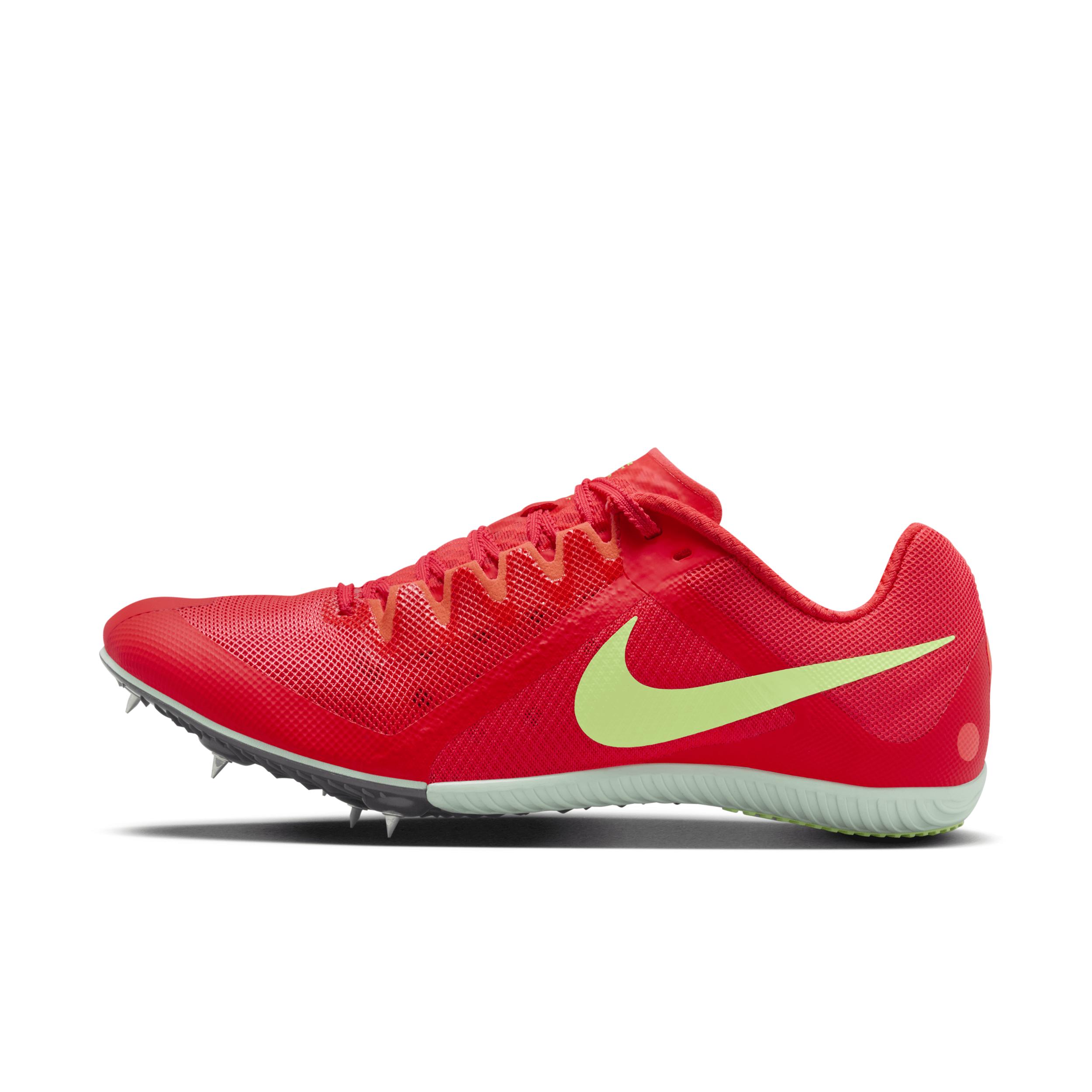 All red track spikes hot sale