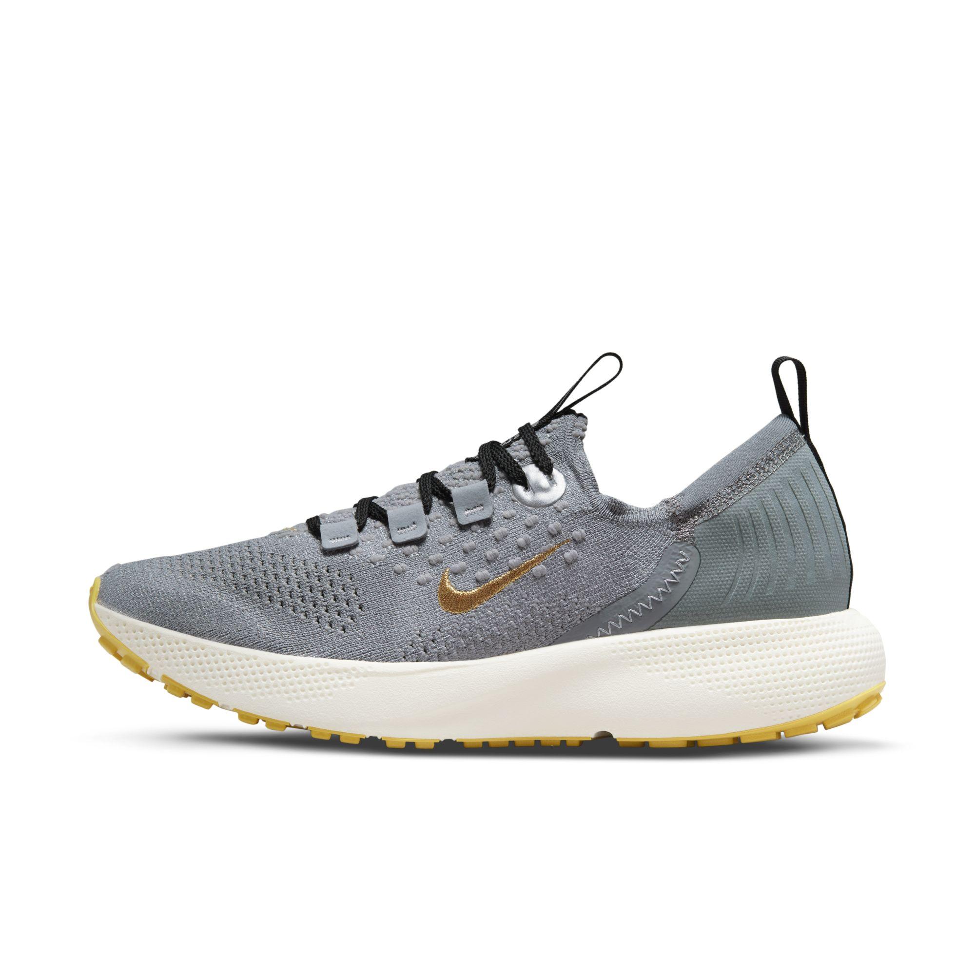 Nike Escape Run Flyknit Road Running Shoes In Grey, in Blue Lyst