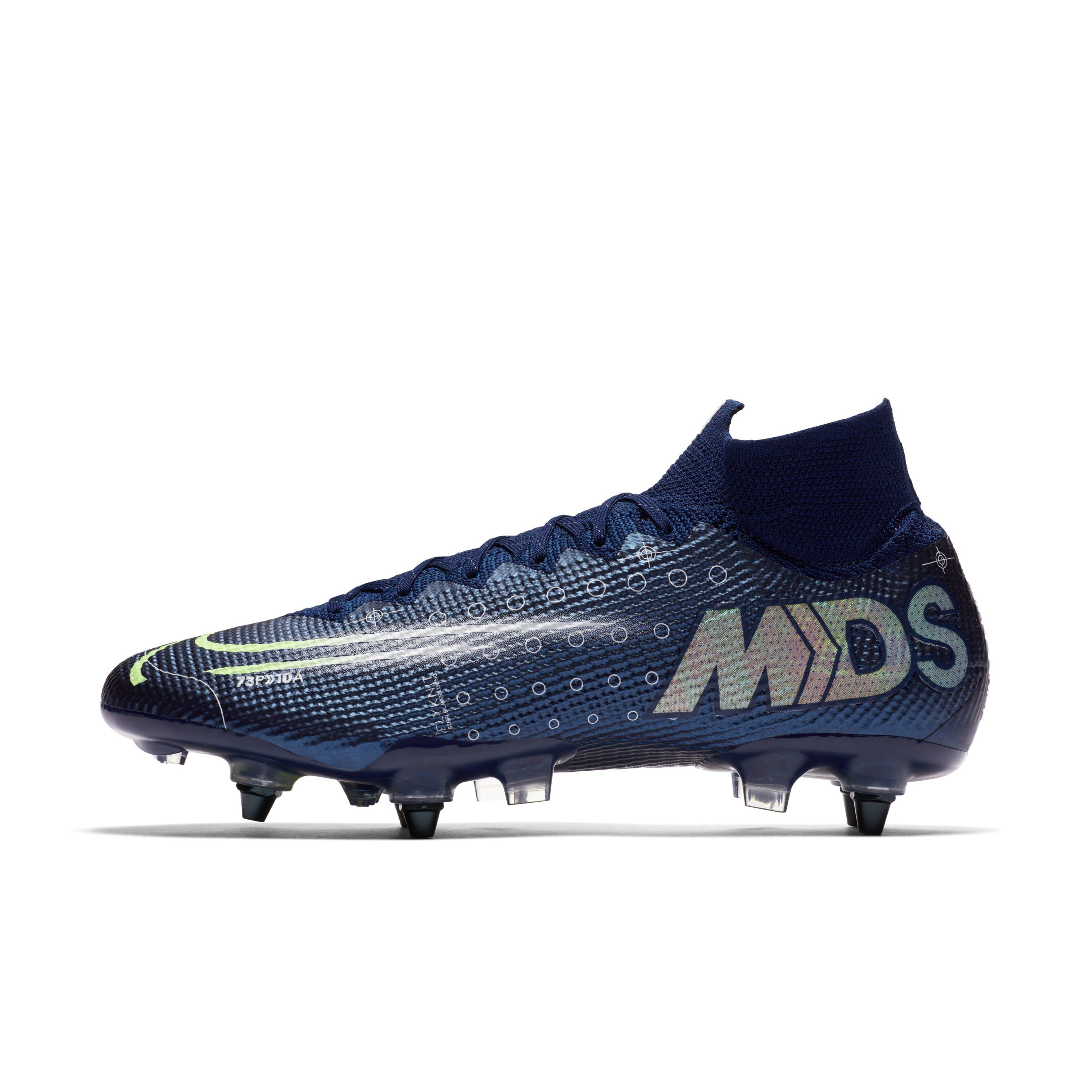 Nike Mercurial Superfly 7 Elite Mds Sg pro Anti clog Traction Soft ground Football Boot in Blue Lyst UK