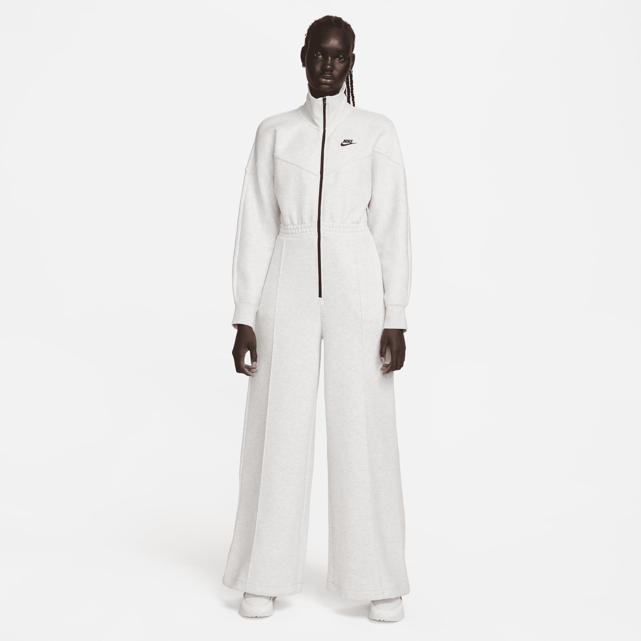 Nike Sportswear Tech Fleece Windrunner Jumpsuit in White | Lyst