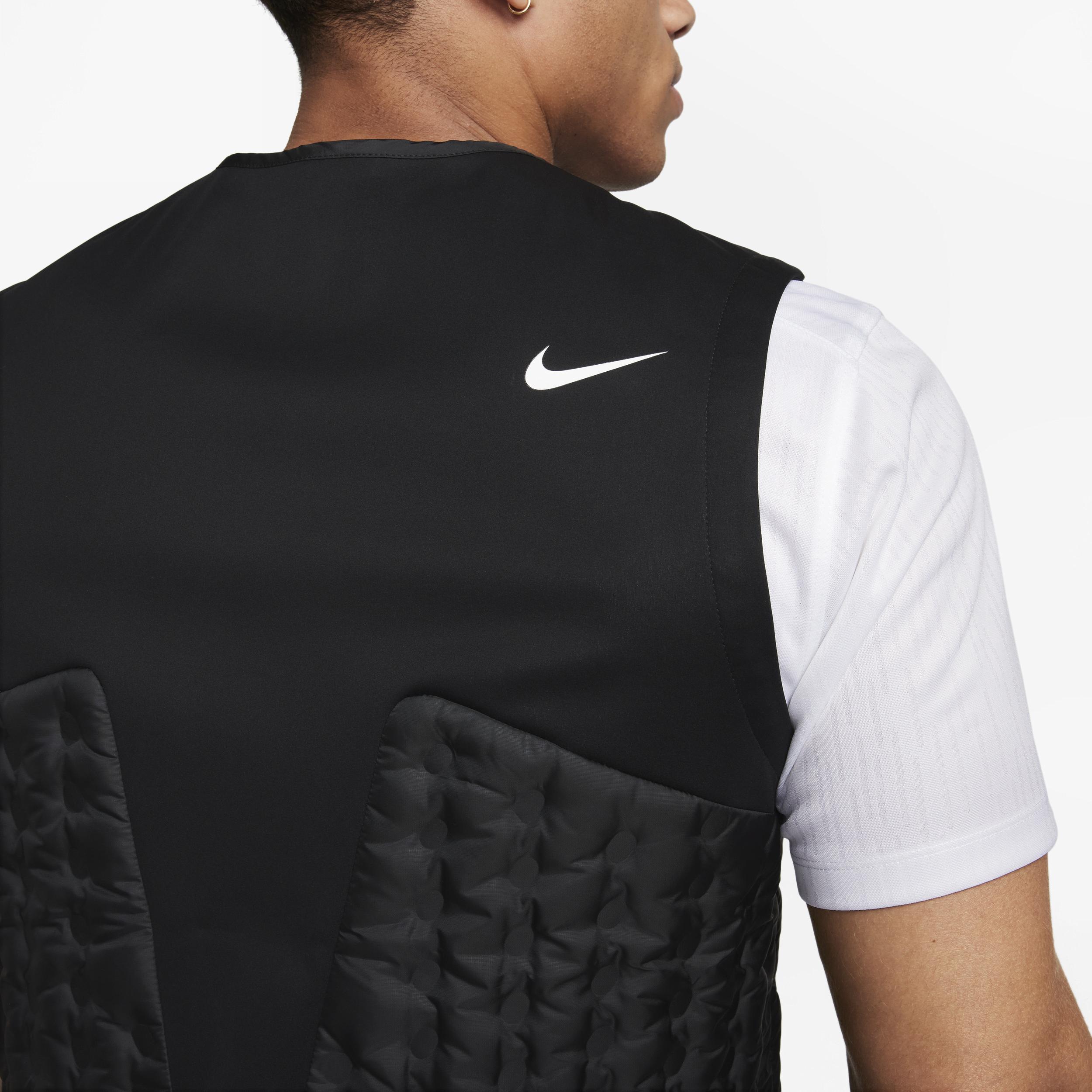 Nike 'Therma-Fit Repel Full-Zip Down Golf Vest in Black for Men Lyst