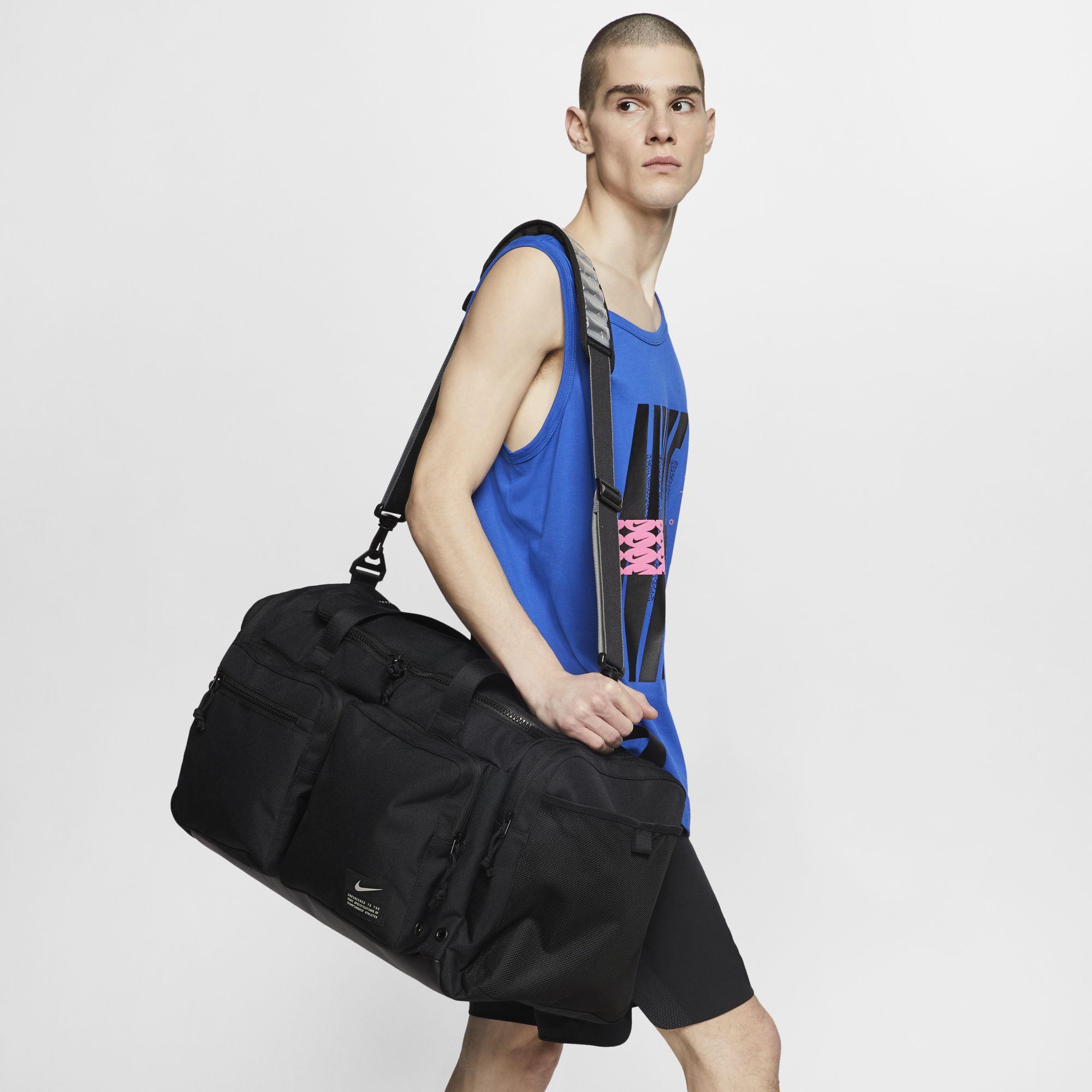 Nike Synthetic Utility Power Training Duffel Bag in Black for Men - Save  20% | Lyst Australia