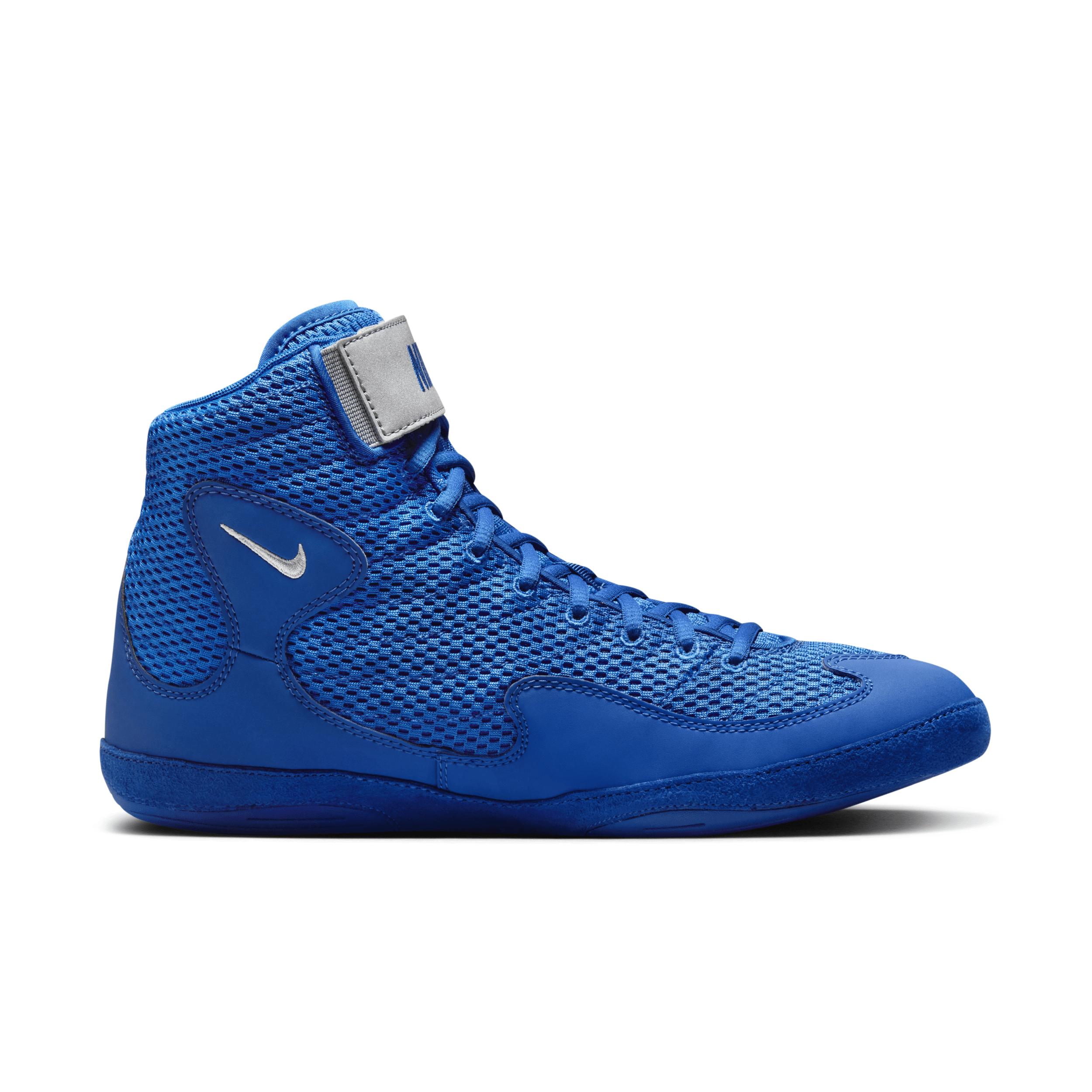Nike Inflict Wrestling Shoes in Blue Lyst