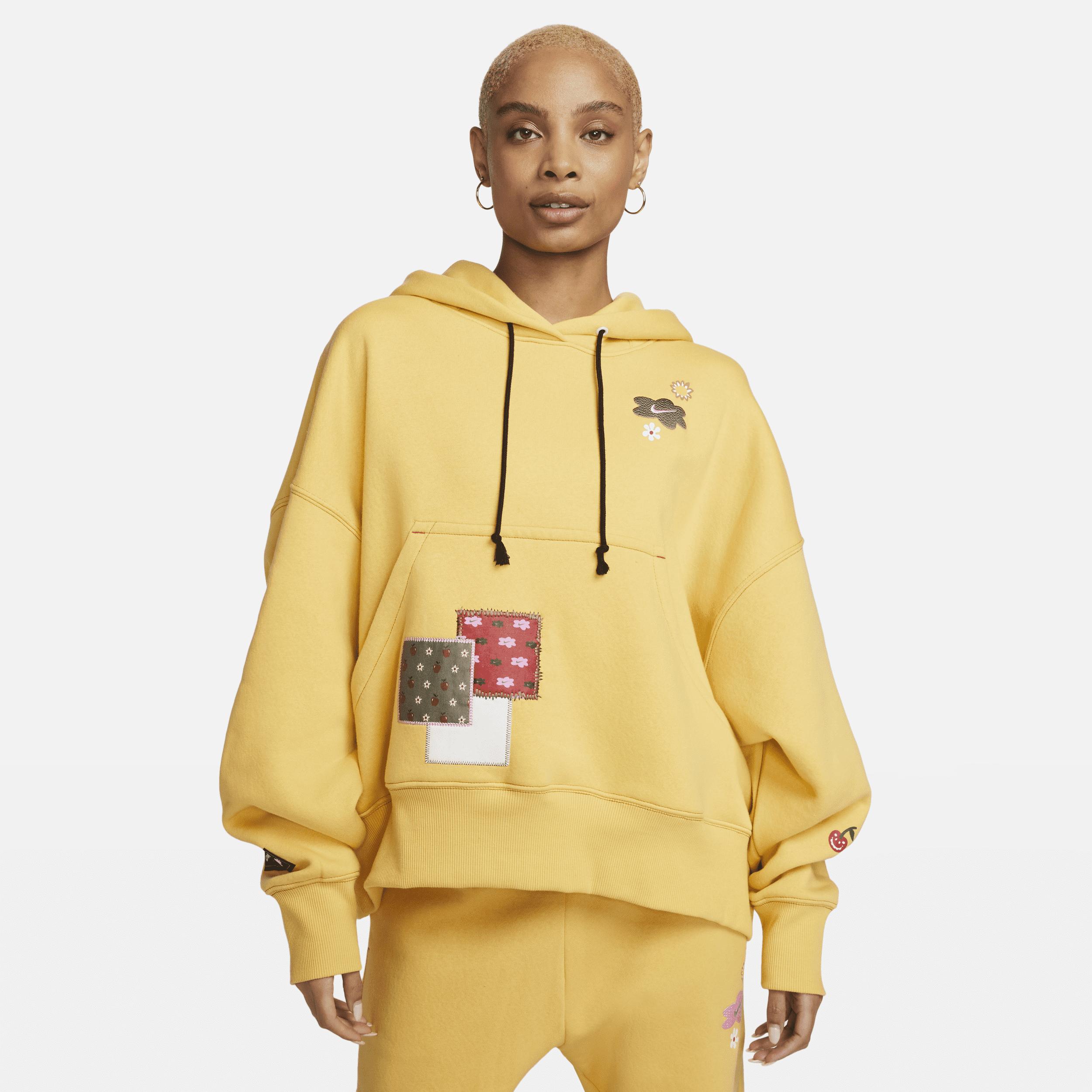 Nike Sportswear Phoenix Fleece Cozy Pullover Hoodie In Yellow, | Lyst