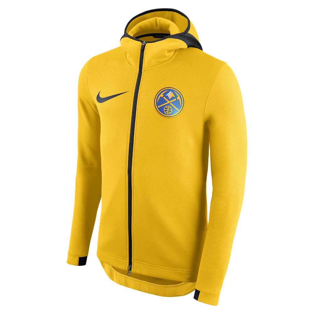 Nike Denver Nuggets Therma Flex Showtime Men's Nba Hoodie in Yellow for Men  | Lyst