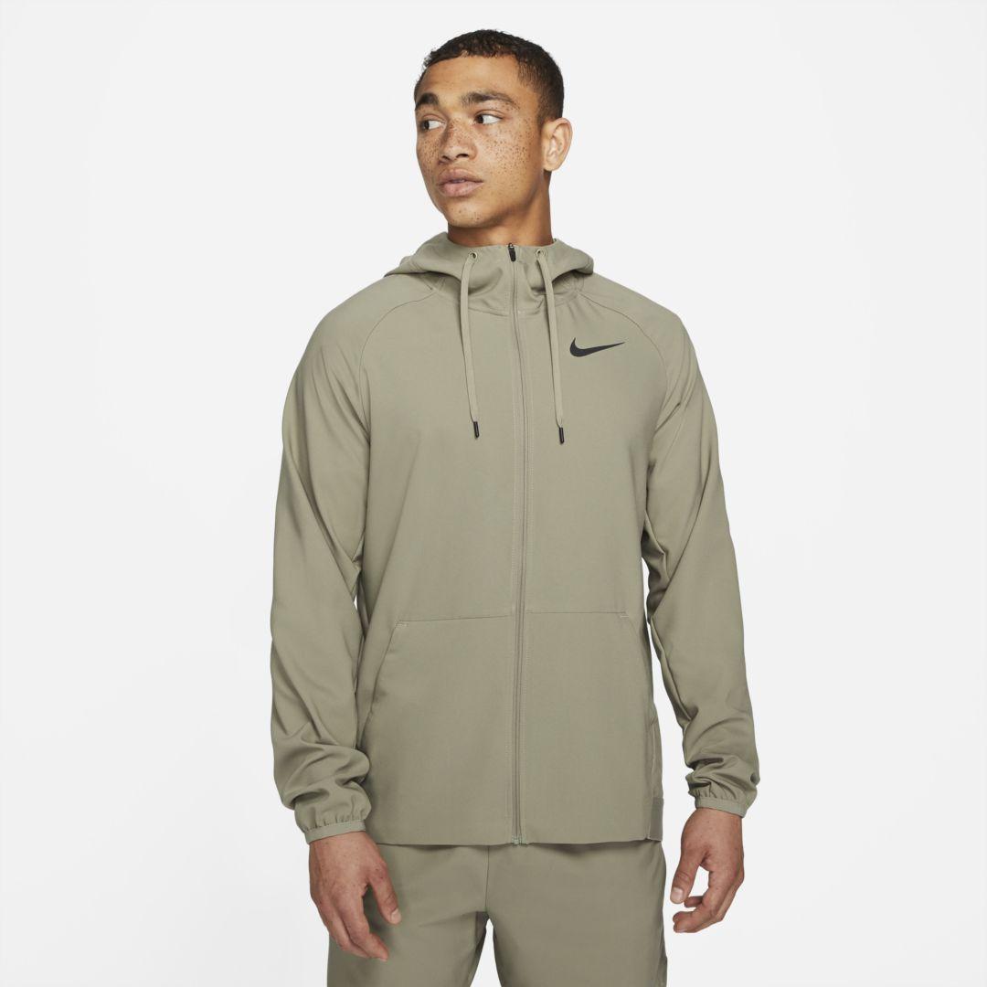 Nike Flex Full-zip Training Jacket in Light Army,Black (Green) for Men -  Lyst
