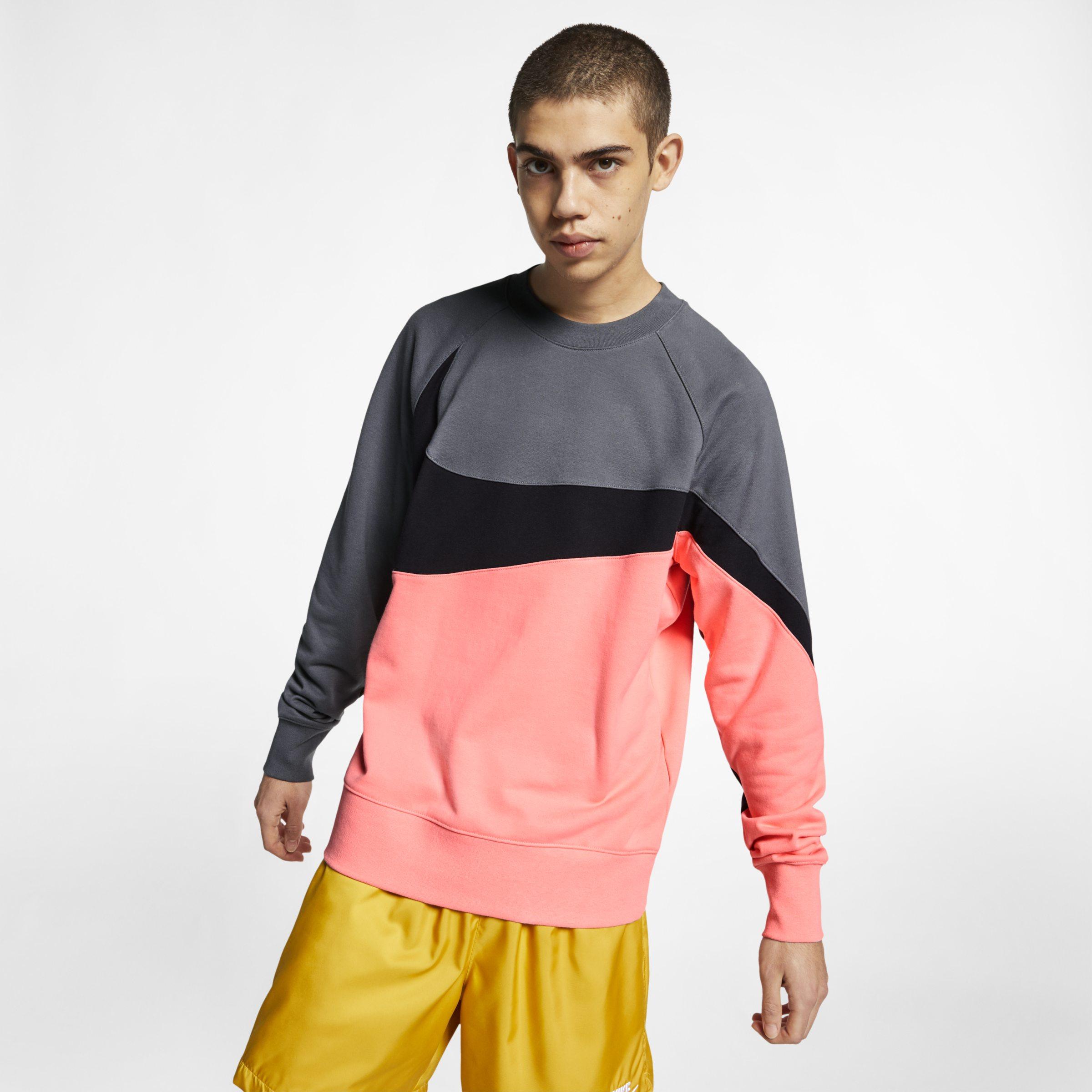 nike french terry crew