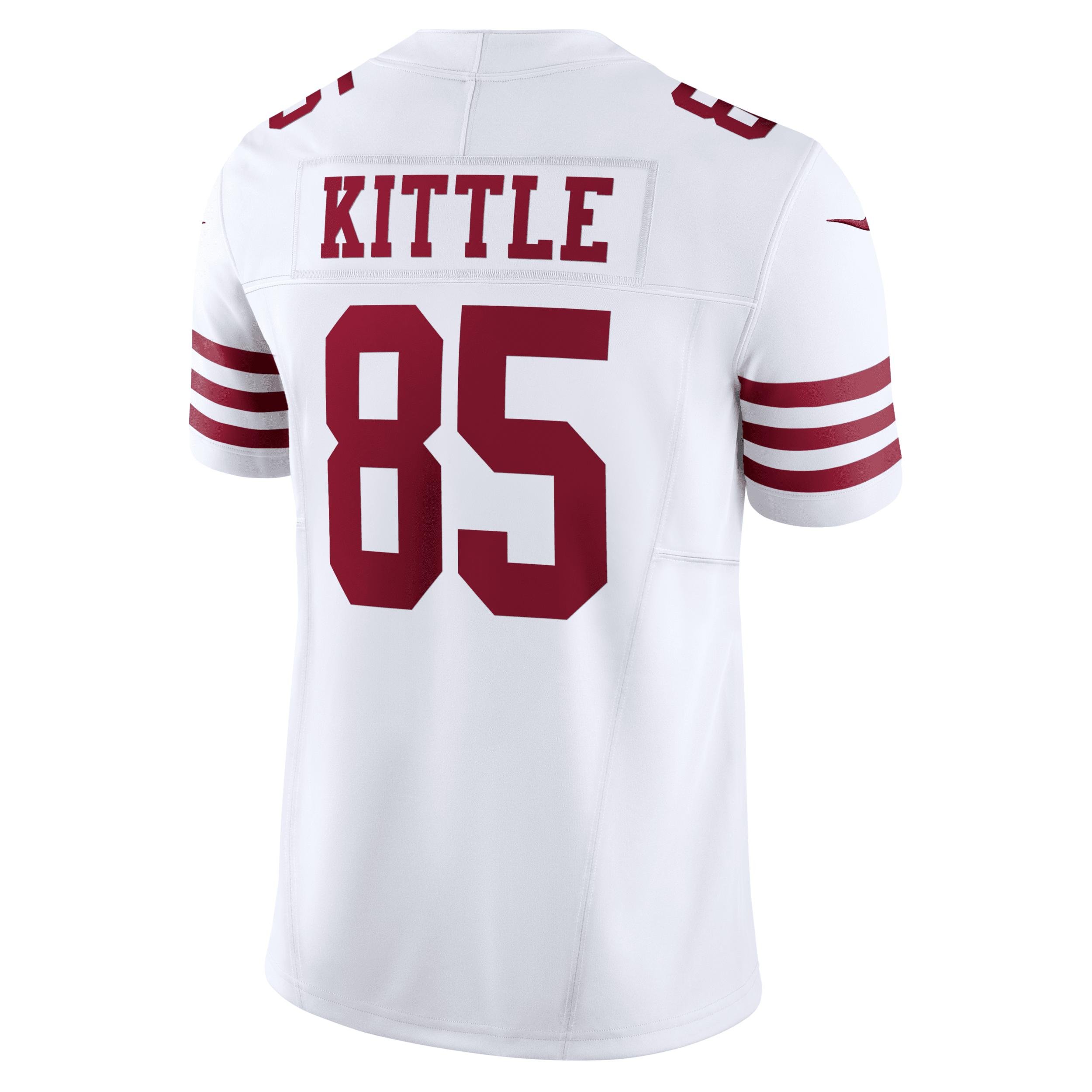 Men's Nike Christian McCaffrey Scarlet San Francisco 49ers Alternate Game Player Jersey Size: 3XL