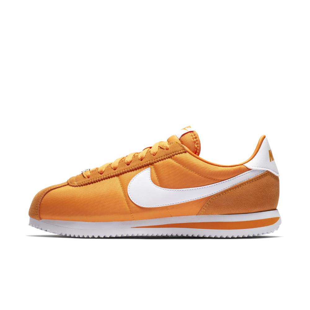 Nike Leather Cortez Basic Se Men's Shoe in Orange for Men - Lyst