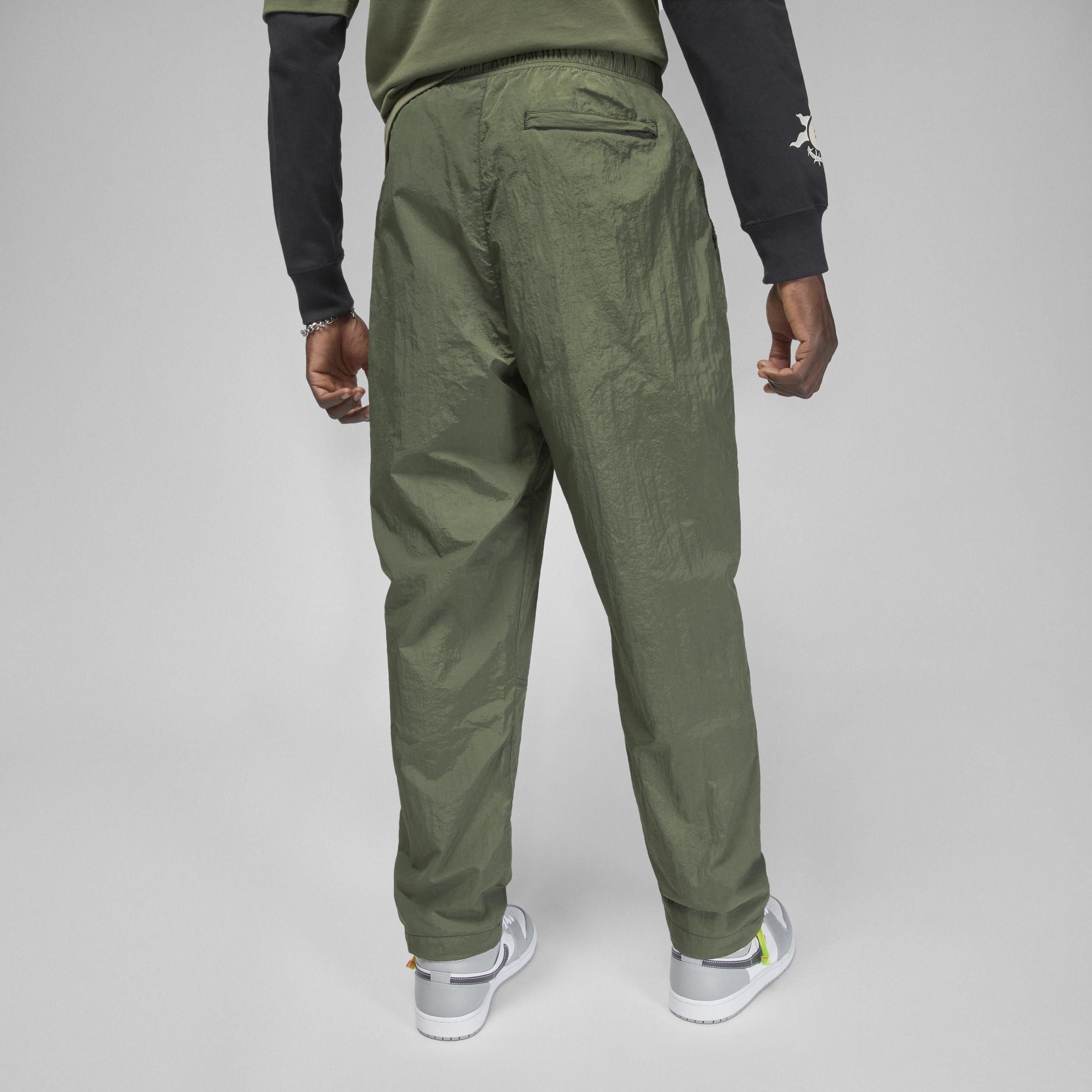 Nike Jordan Flight Mvp Woven Pants In Green, for Men | Lyst