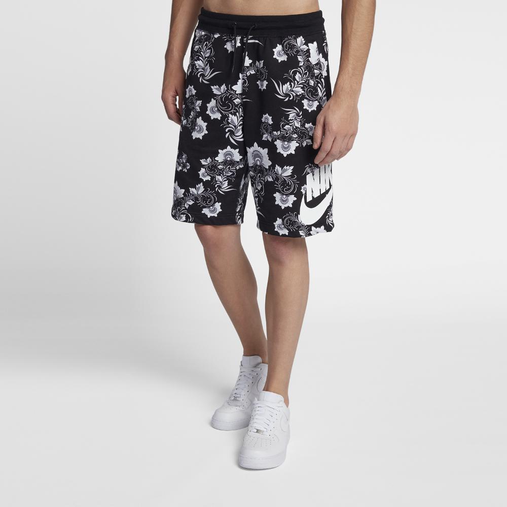 nike floral shorts mens