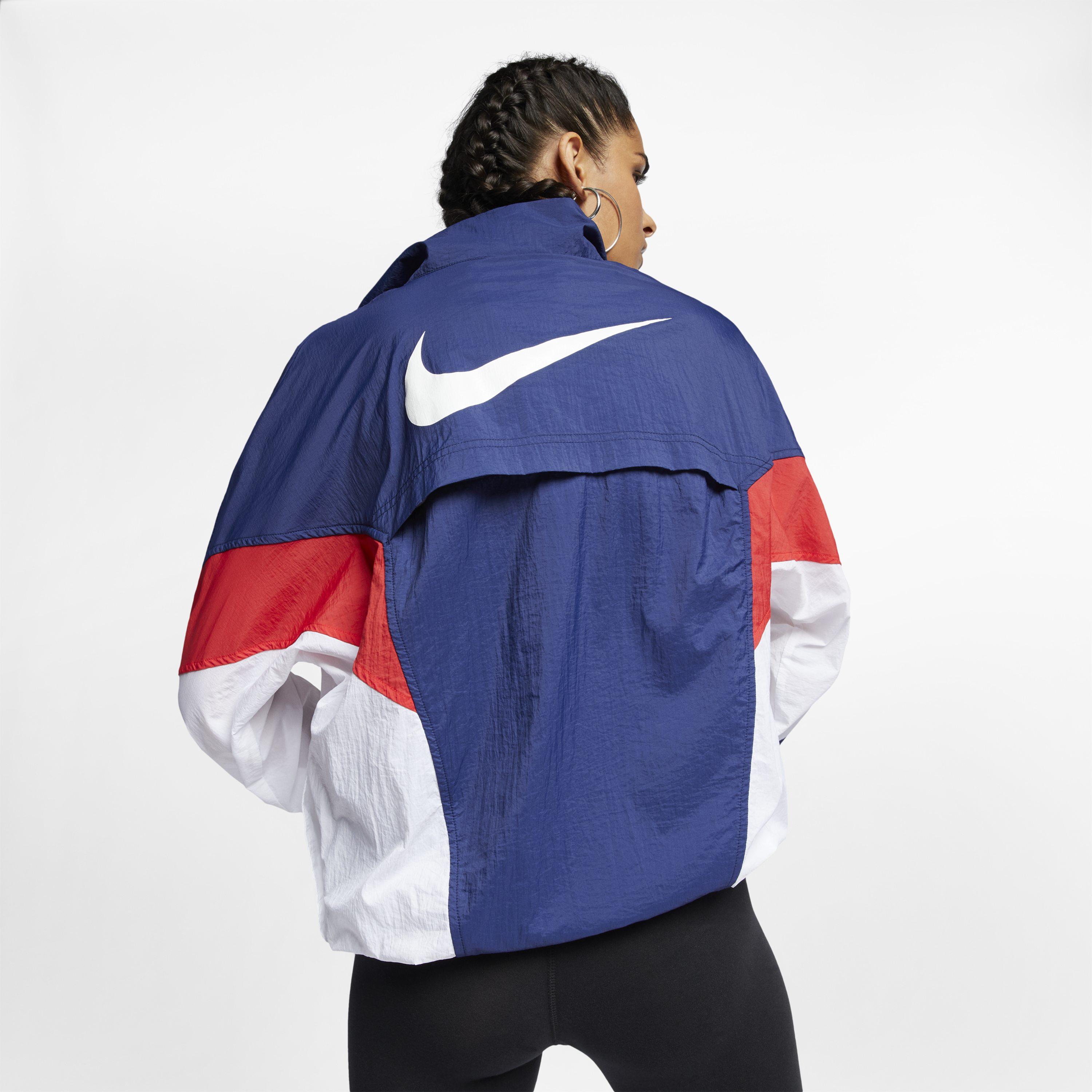 nike sportswear windrunner throwback