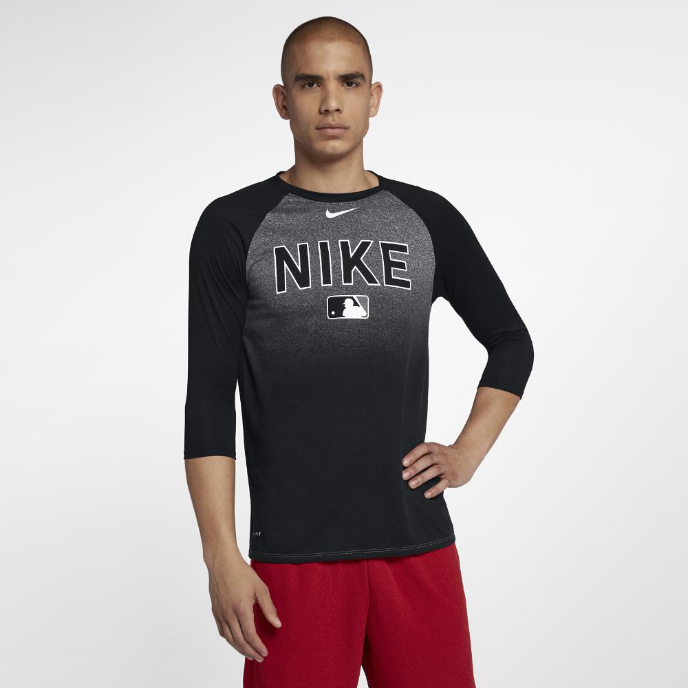 Download Nike Dri-fit Legend Raglan Mlb Men's 3/4 Sleeve Baseball T ...