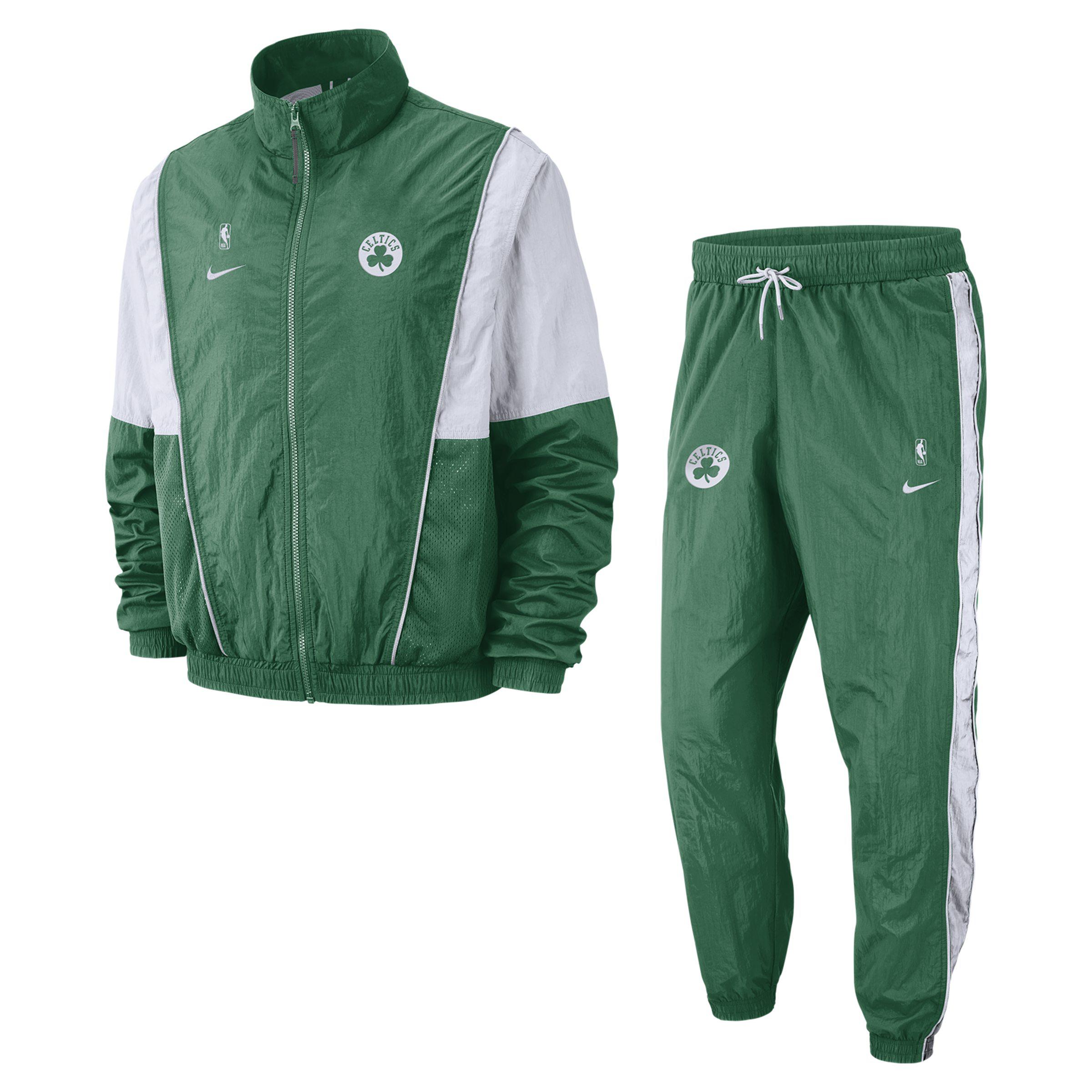 Nike Boston Celtics Nba Tracksuit in Green for Men | Lyst UK