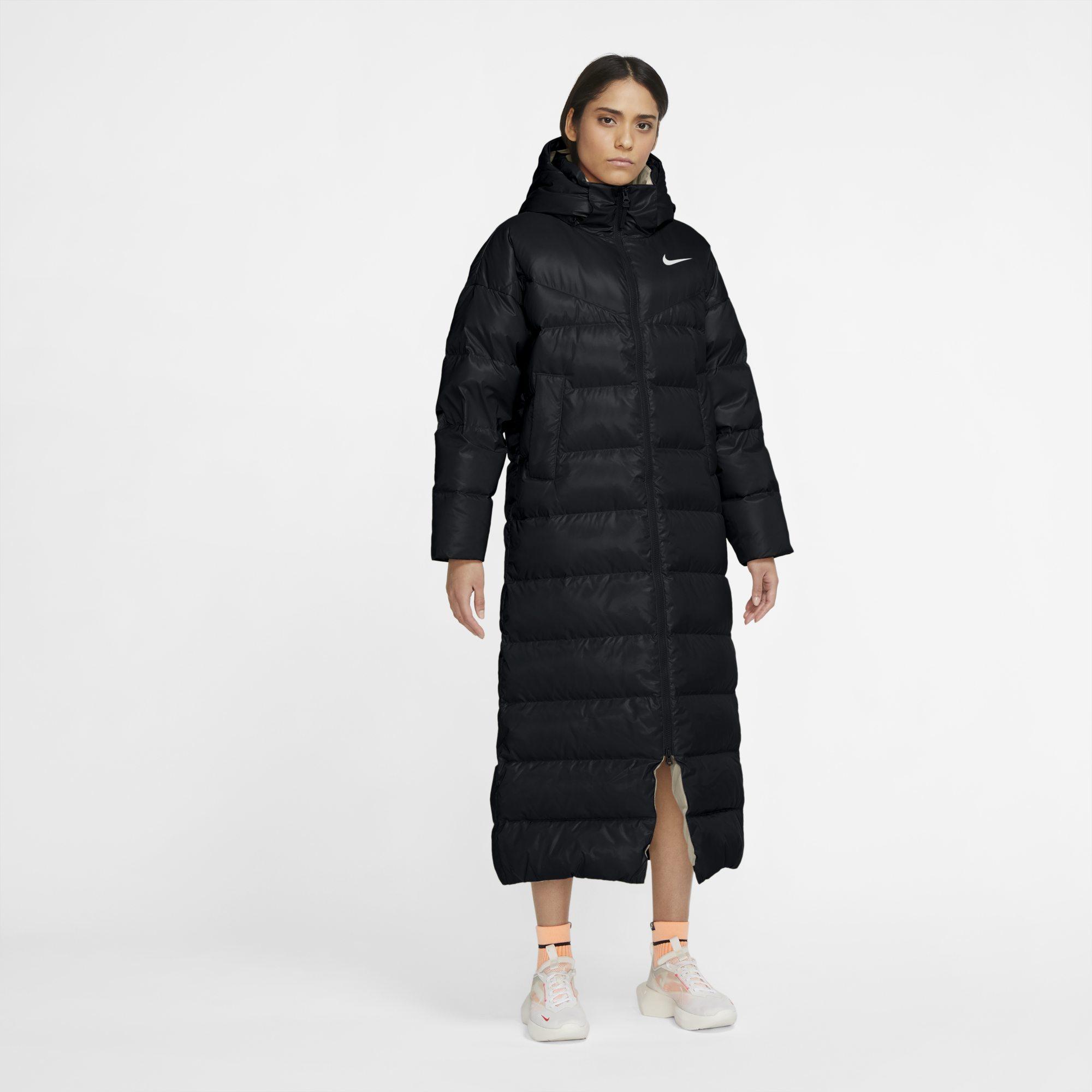 Nike Sportswear Parka Met Dons Voor Dames in het Zwart | Lyst NL