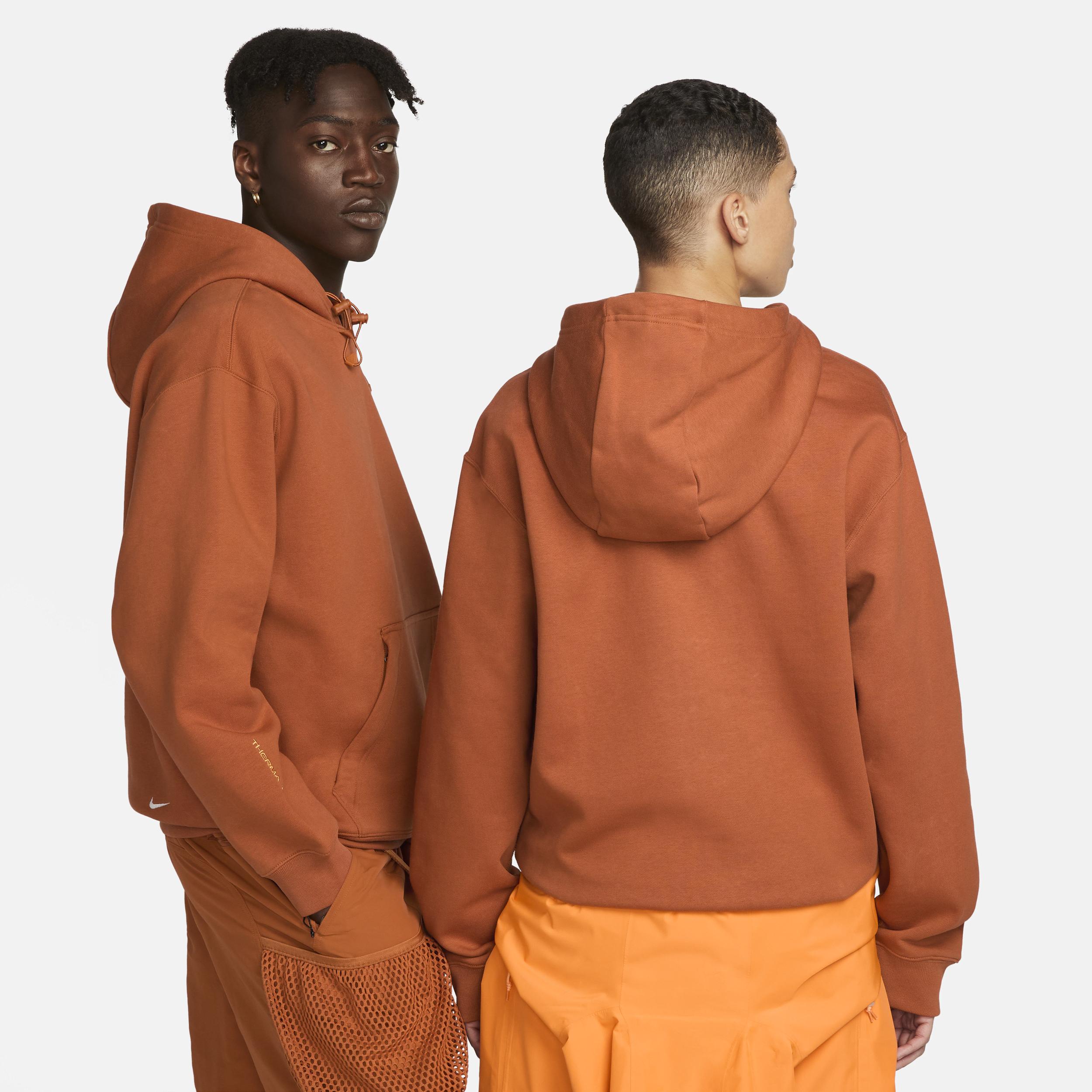 Nike Acg Therma-fit Fleece Pullover Hoodie 50% Sustainable Blends in Brown  | Lyst UK