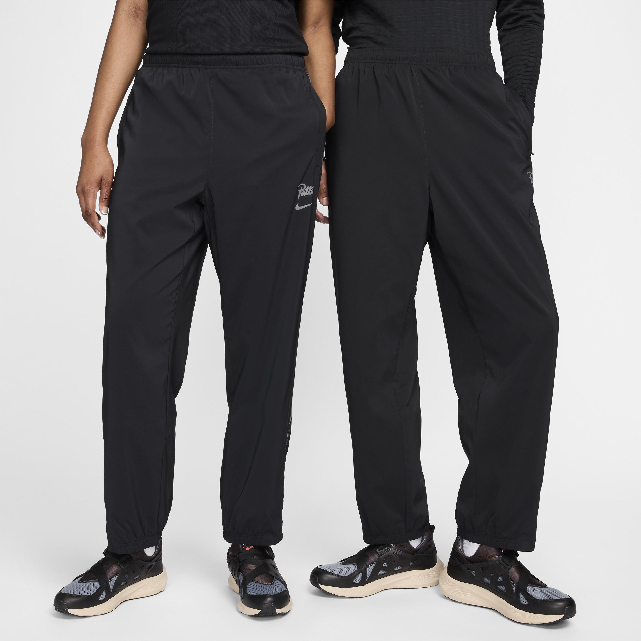 Nike X Patta Running Team Tracksuit Bottoms in Black for Men Lyst UK
