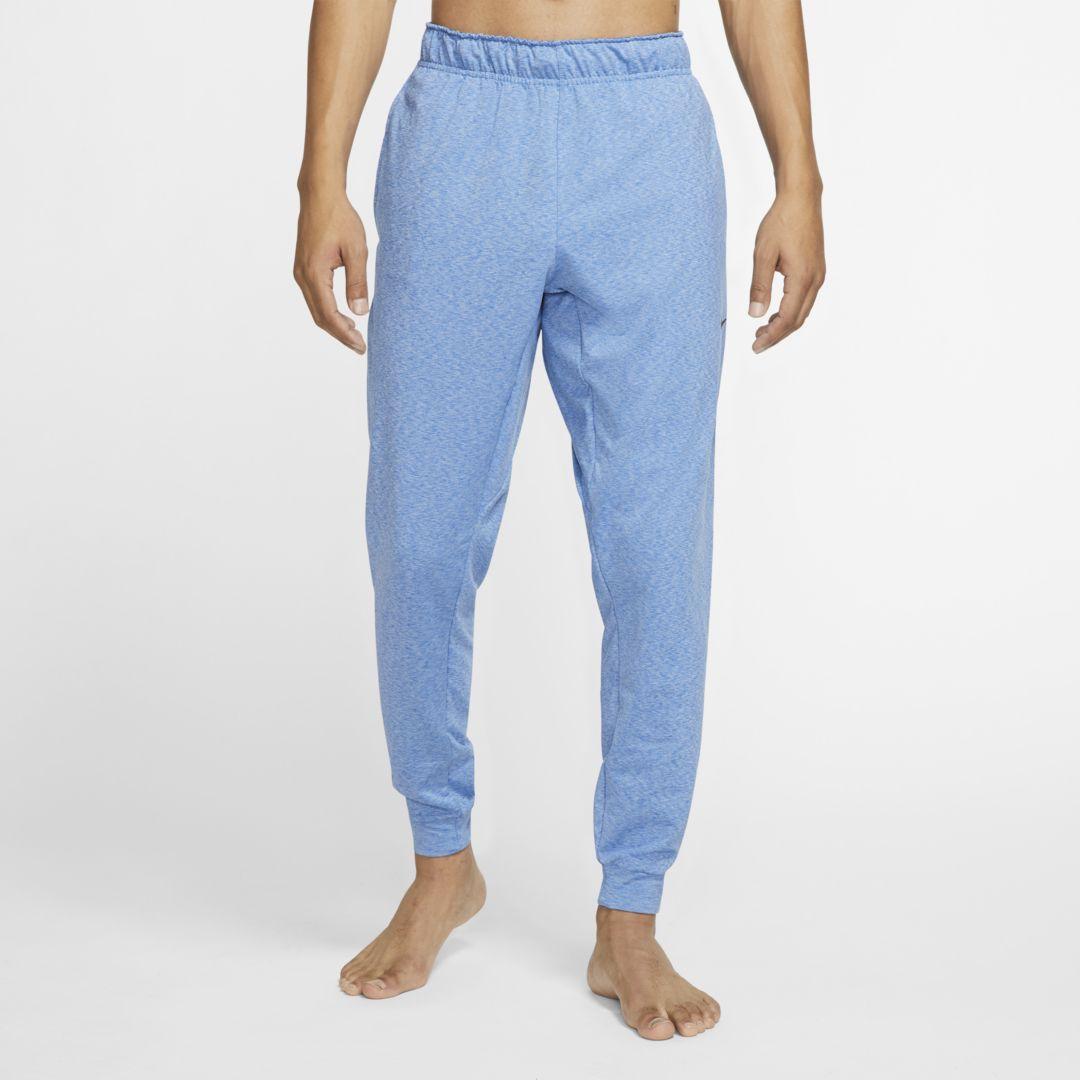 Nike Dri-fit Yoga Pants in Blue for Men - Lyst