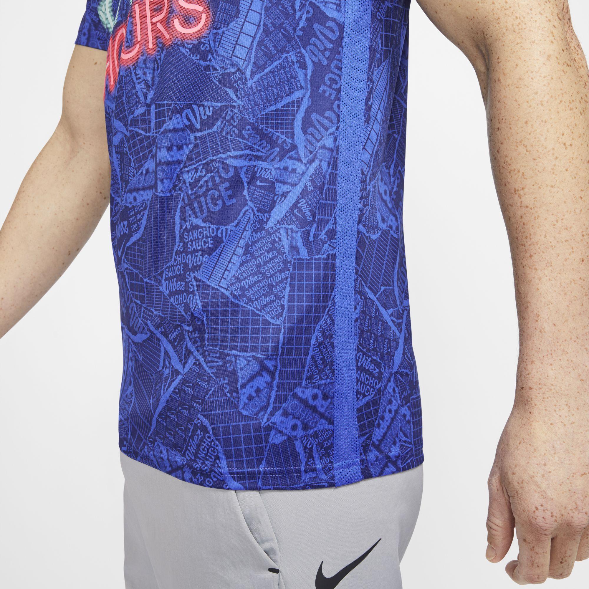 Nike F.c. South London Se11 Sancho Football Shirt Blue for Men | Lyst  Australia