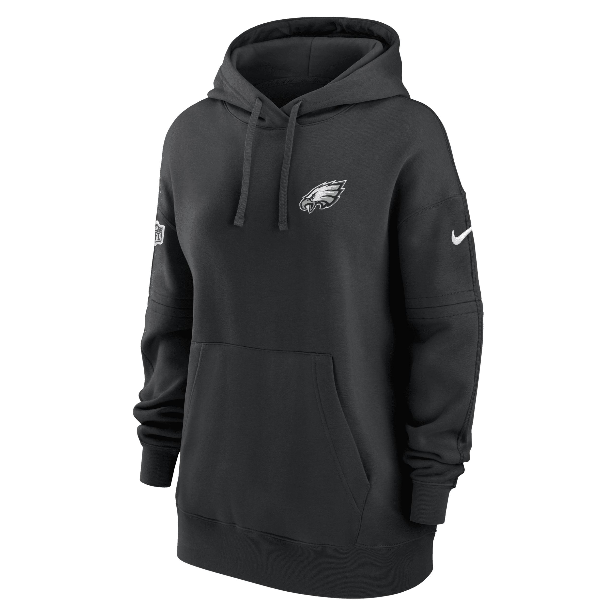 San Francisco 49ers Nike Sideline Club Fleece Pullover Hoodie - Black