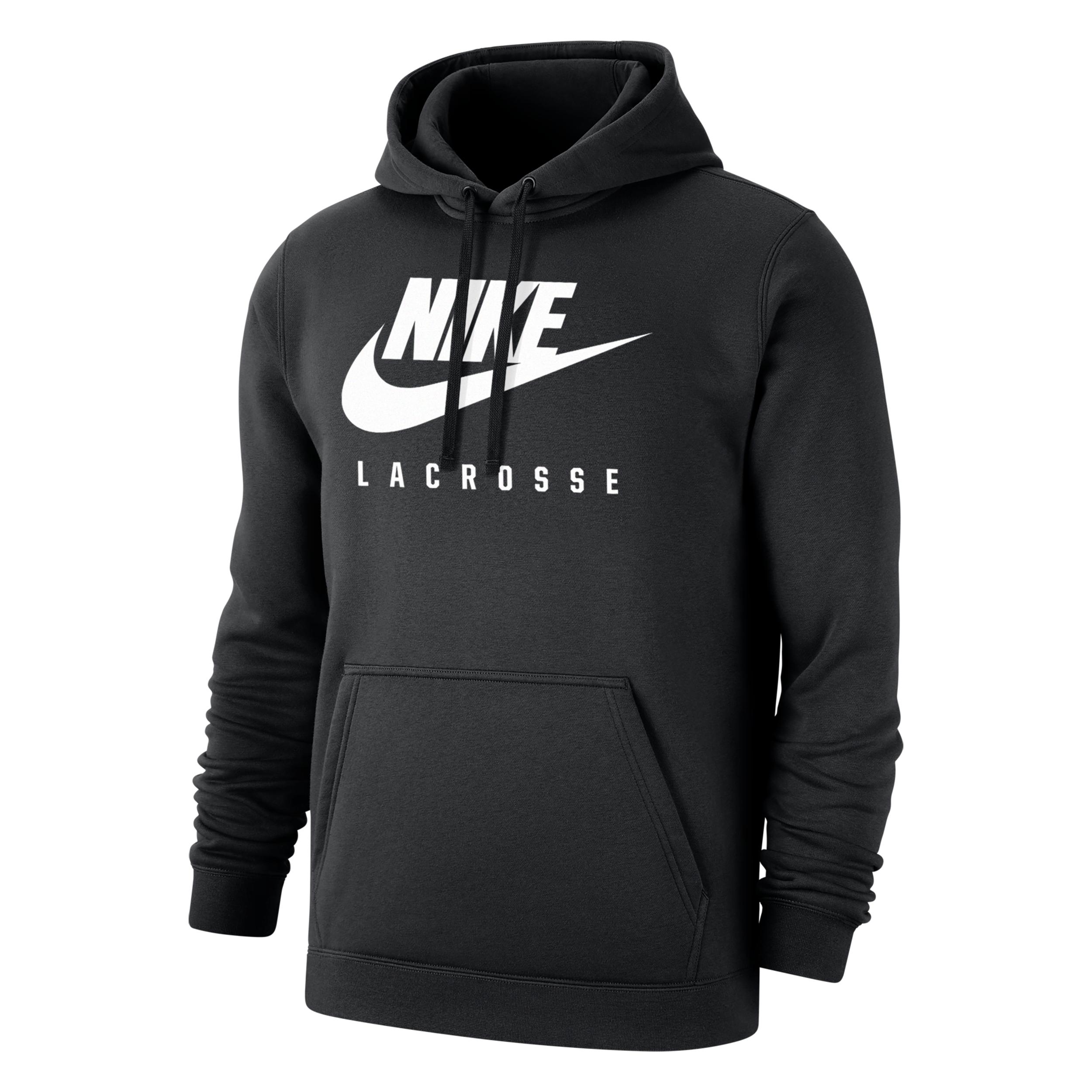 Nike Swoosh Lacrosse Hoodie In Black, for Men | Lyst