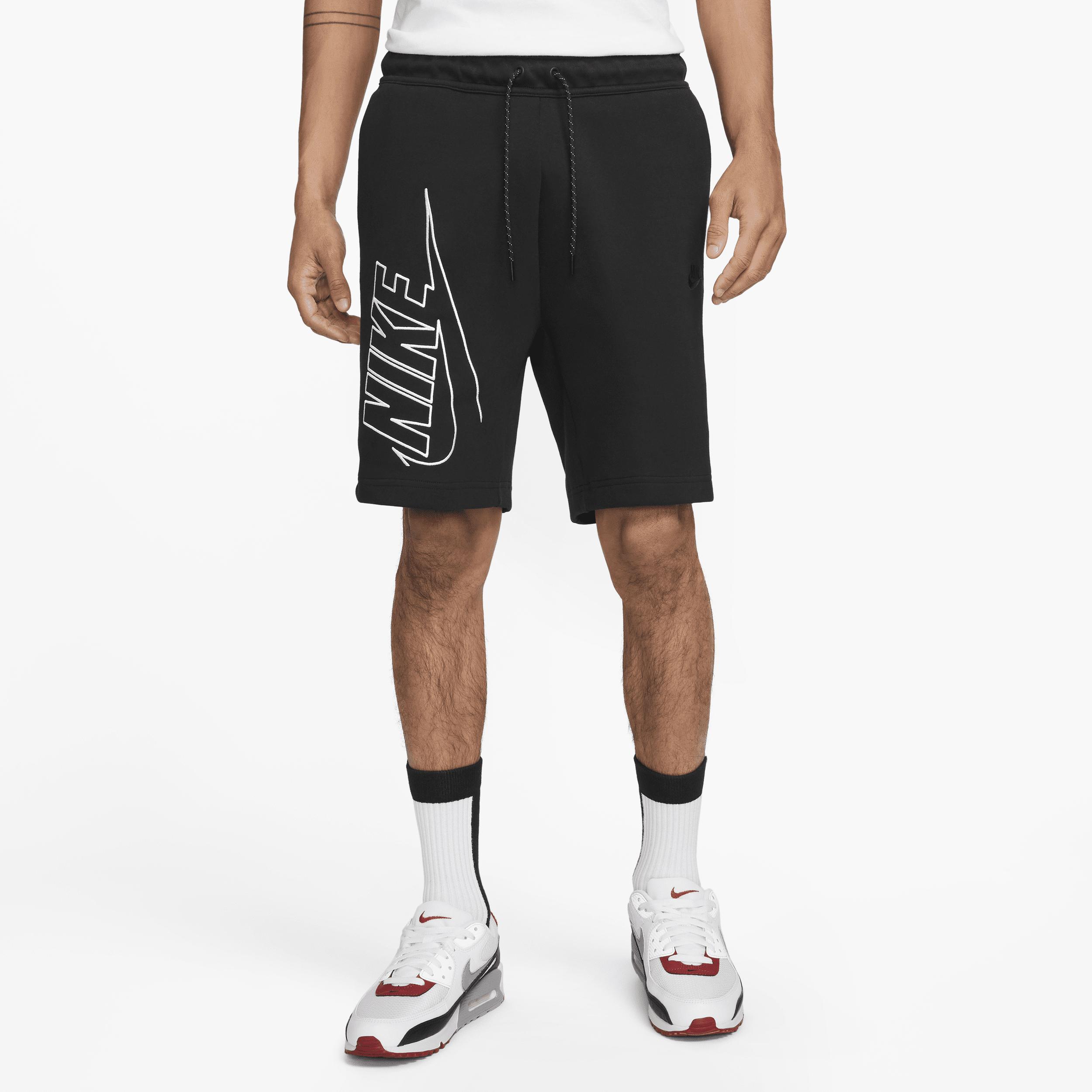 Nike Tech Fleece Shorts in het Zwart voor heren | Lyst NL