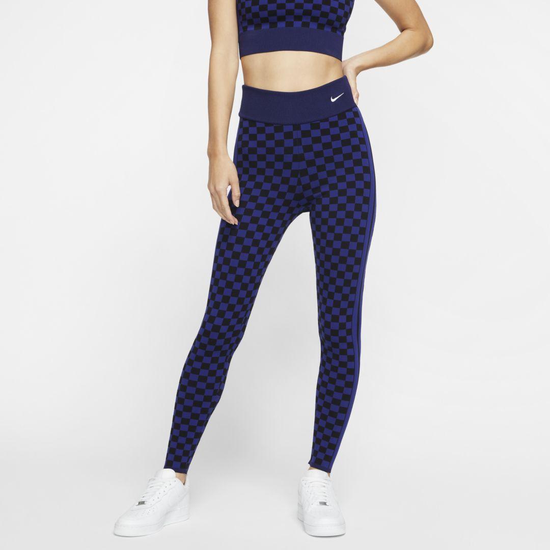 nike checkered leggings