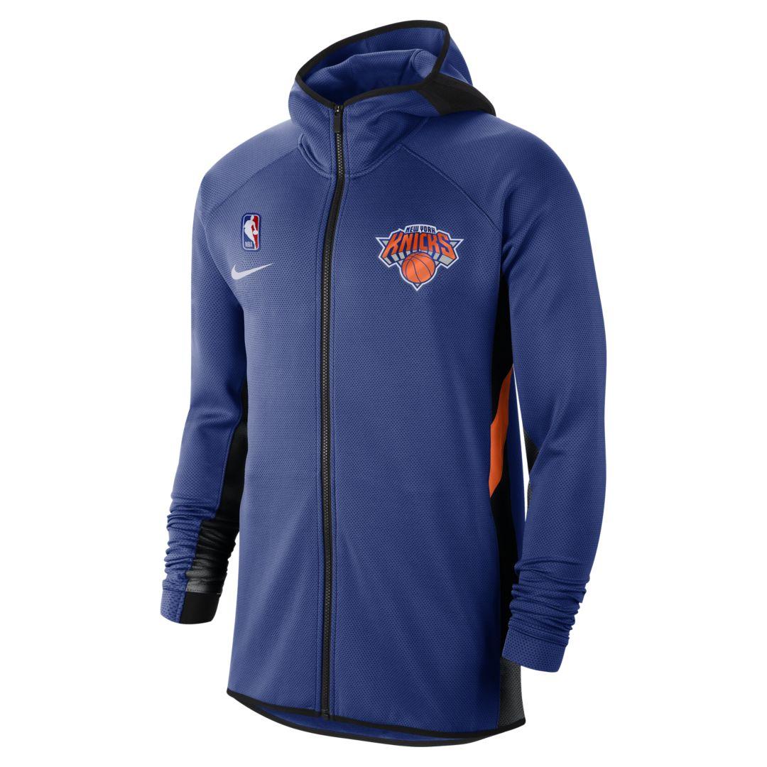 Nike New York Knicks Therma Flex Showtime Mens Nba Hoodie in Blue for ...