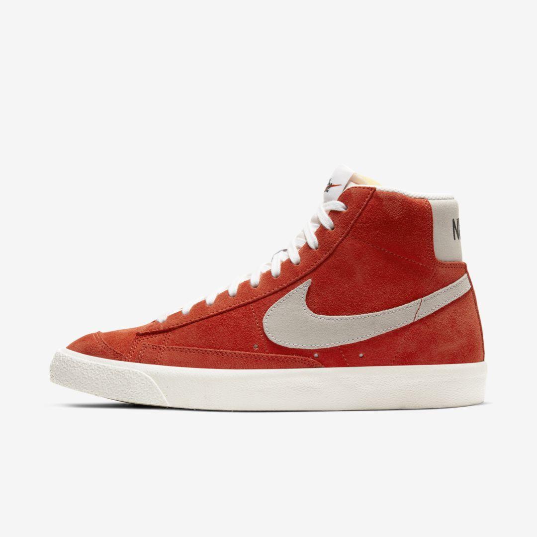 blazer mid 77 suede red
