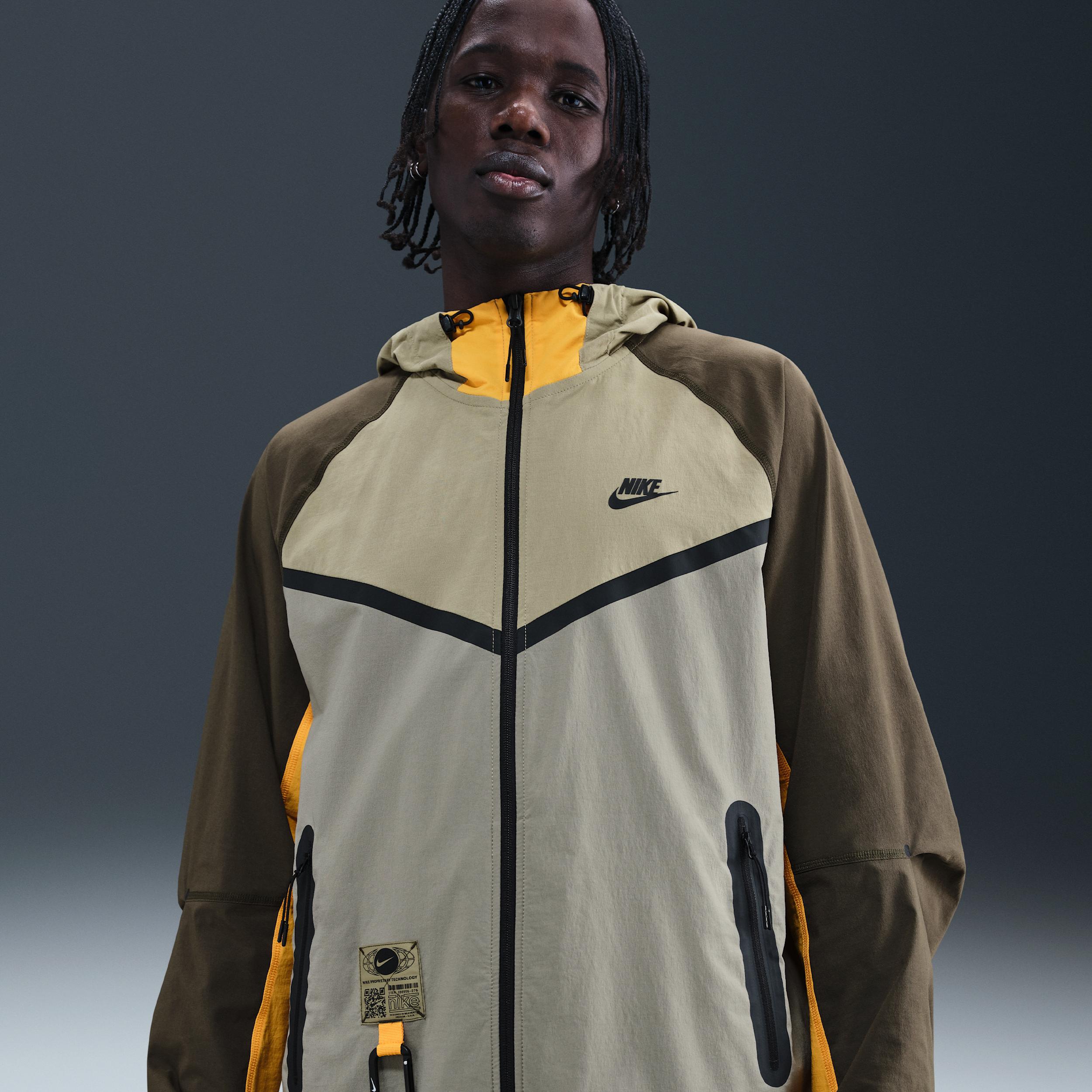 Nike Tech Woven Windrunner Full-Zip Jacket in Gray for Men