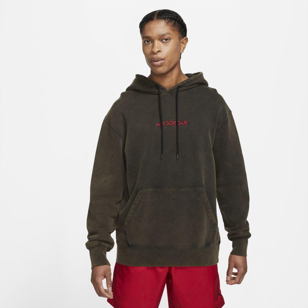 Nike Jordan Aj5 Graphic Fleece Pullover Hoodie in Black for Men - Lyst