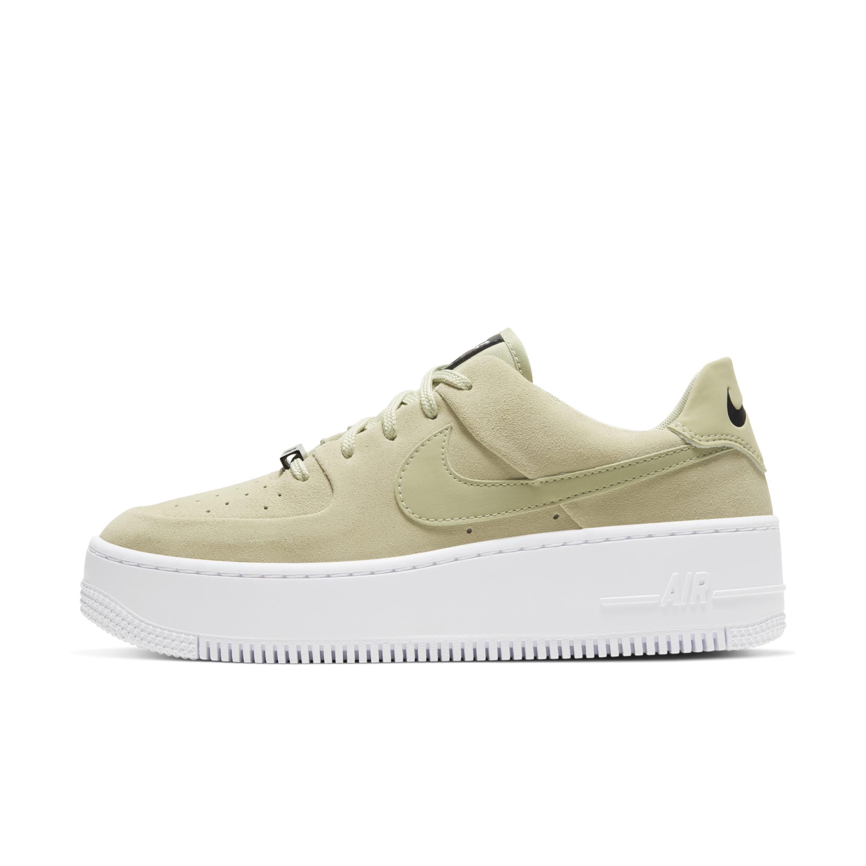 nike air force 1 sage low olive green