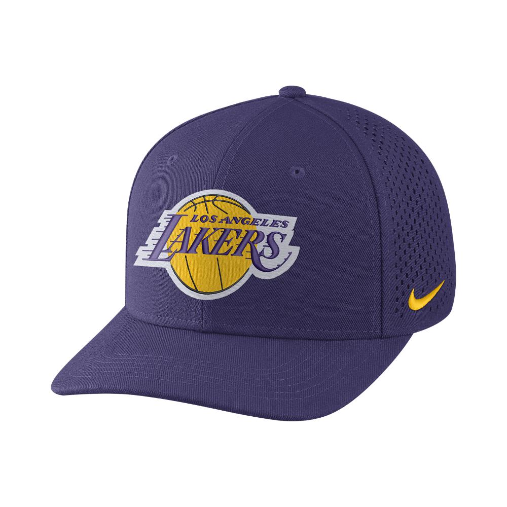 nike laker hat
