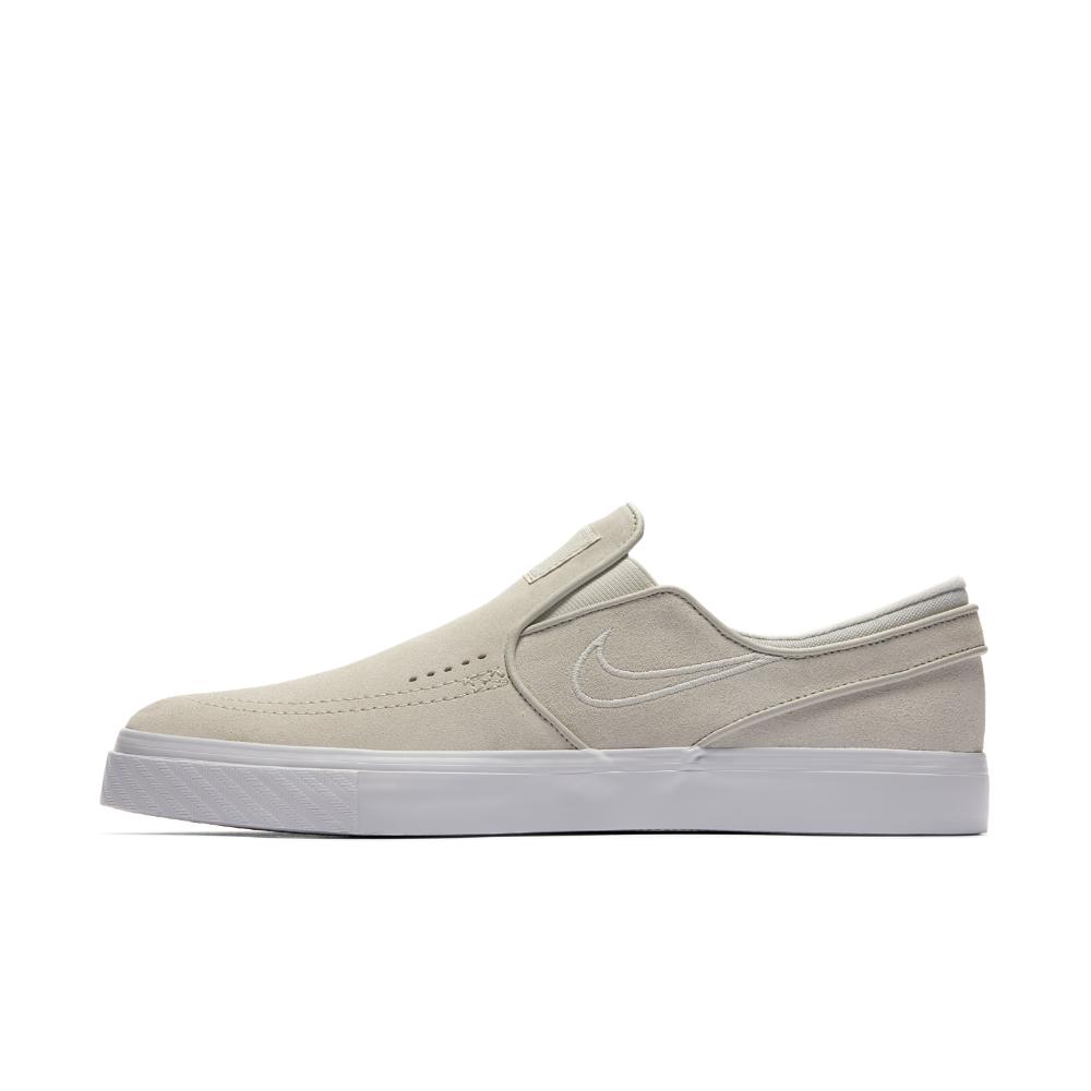 white janoski slip ons