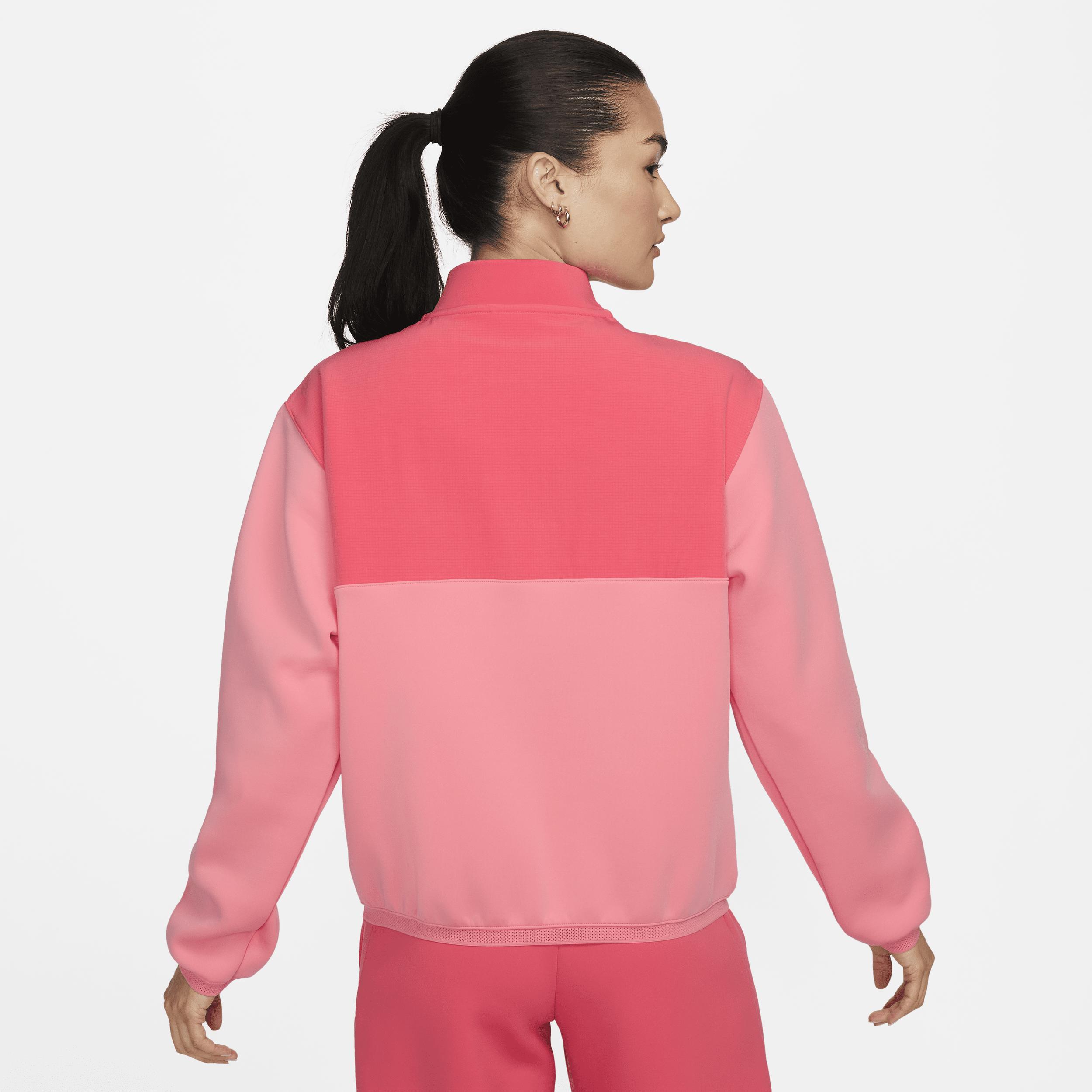Nike Court Dri-fit Heritage 1/2-zip Tennis Jacket in Pink | Lyst