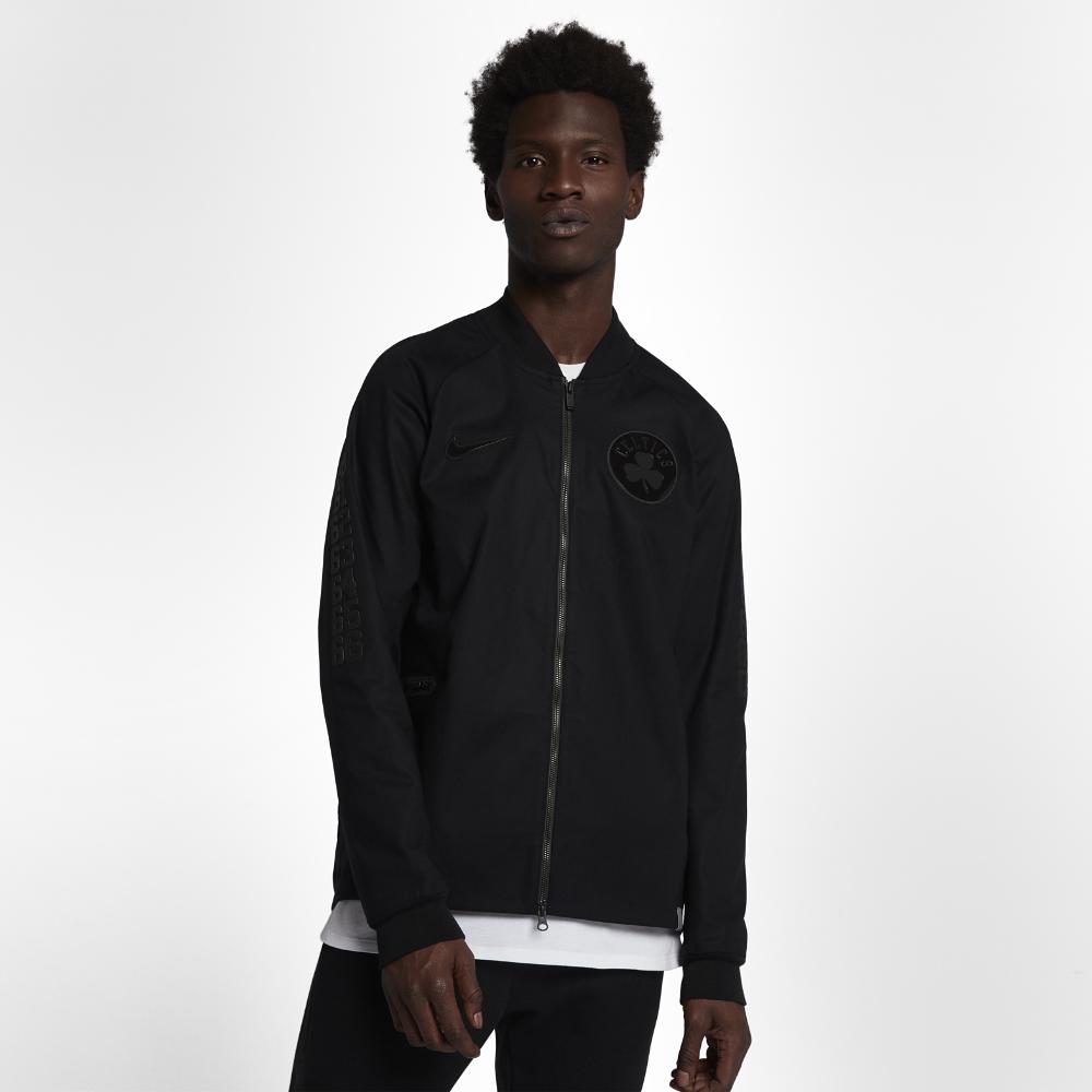 nike lakers modern varsity jacket