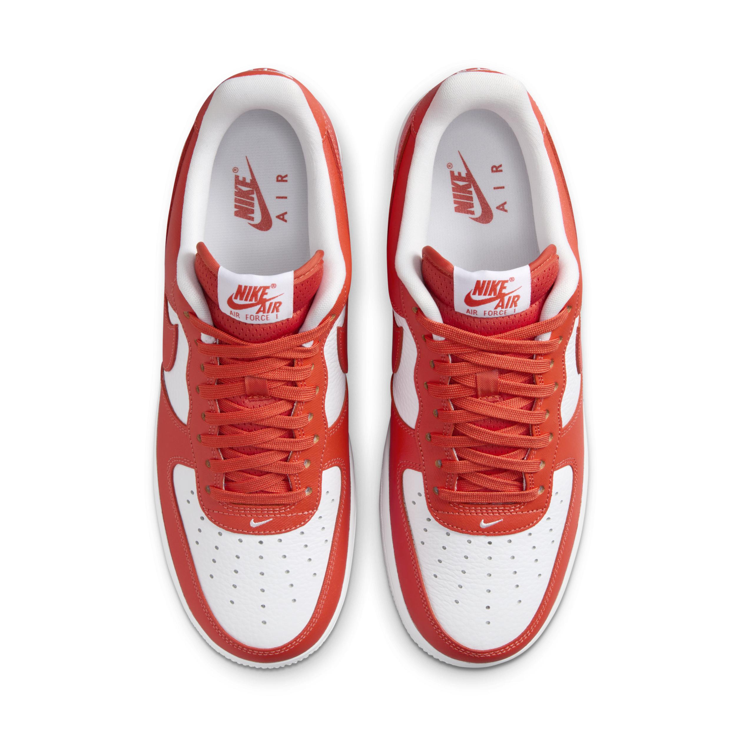 Red nike air force shoes outlet
