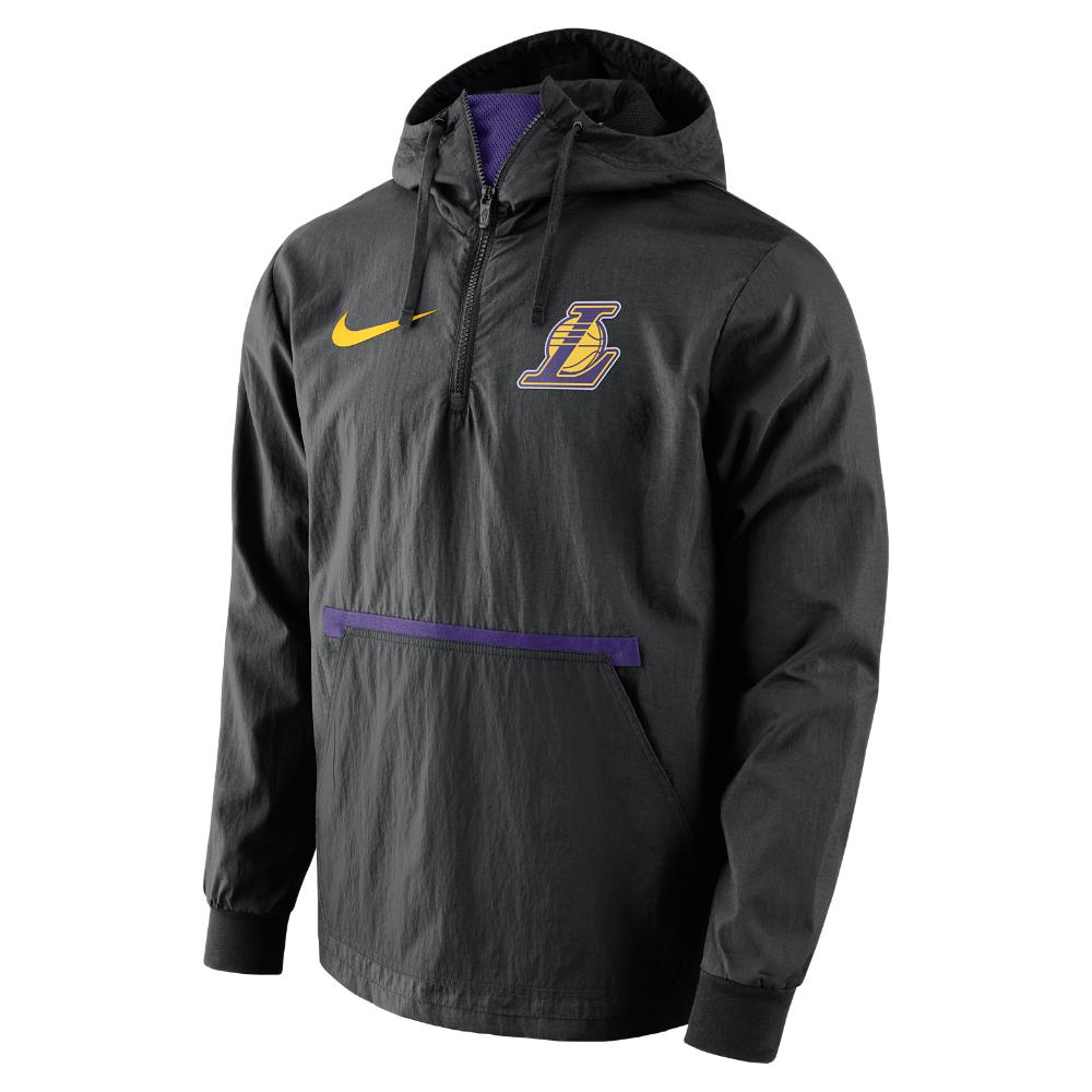 Nike Los Angeles Lakers Men's Nba Jacket in Black for Men | Lyst
