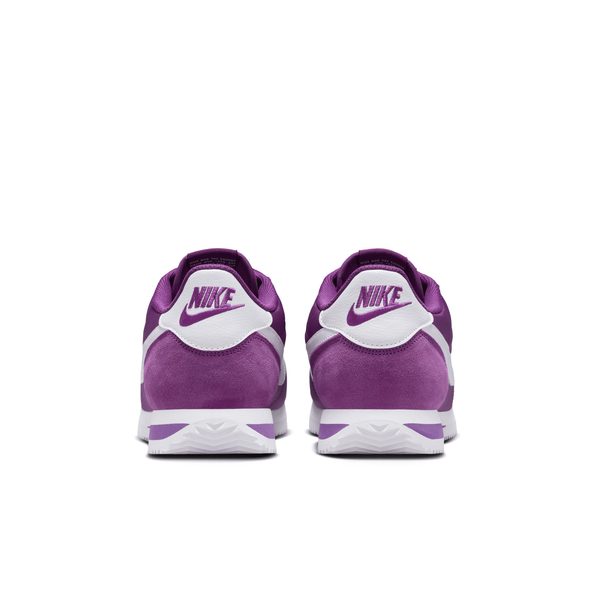 Nike cortez purple mens sale