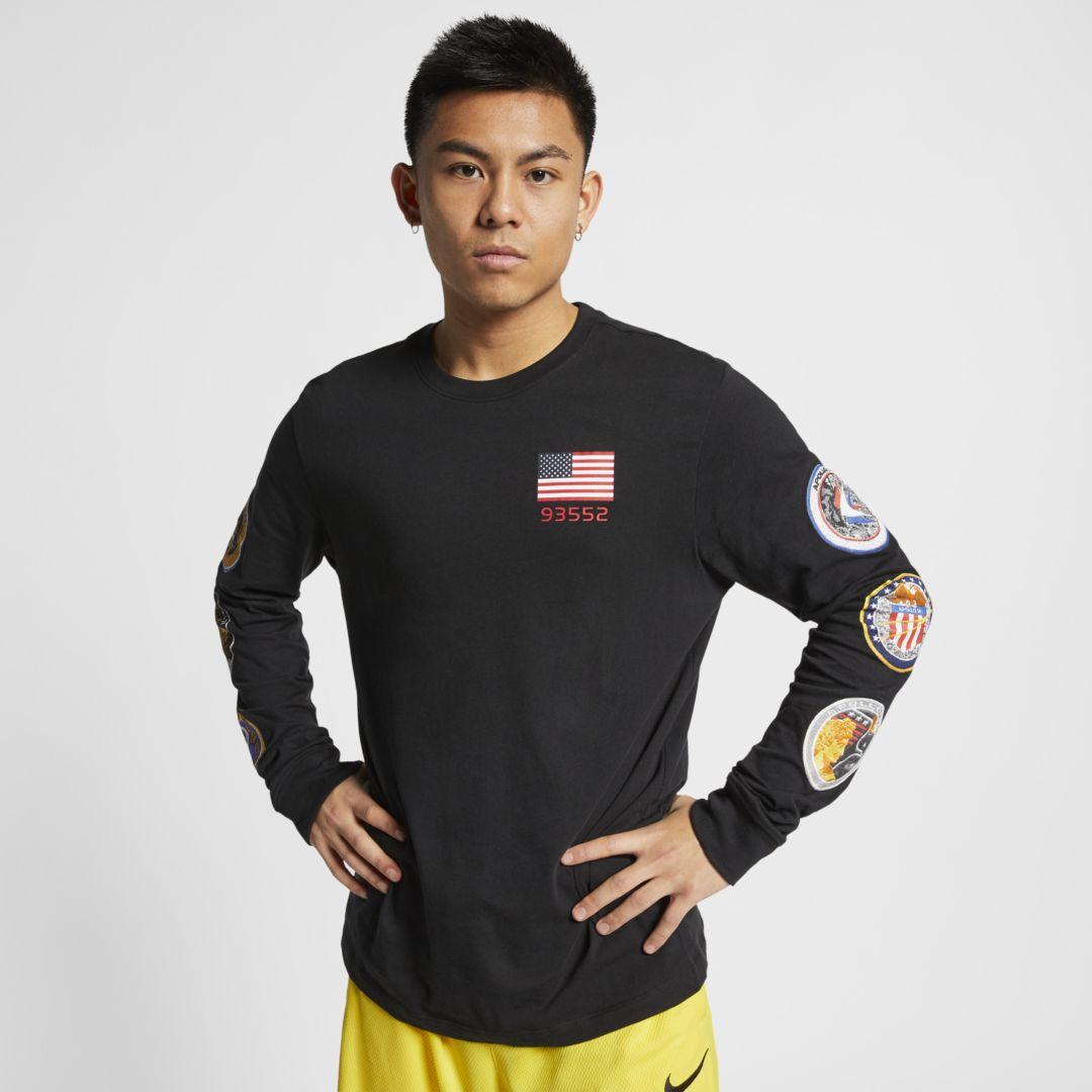 Nike Pg Nasa Long-sleeve Basketball T 