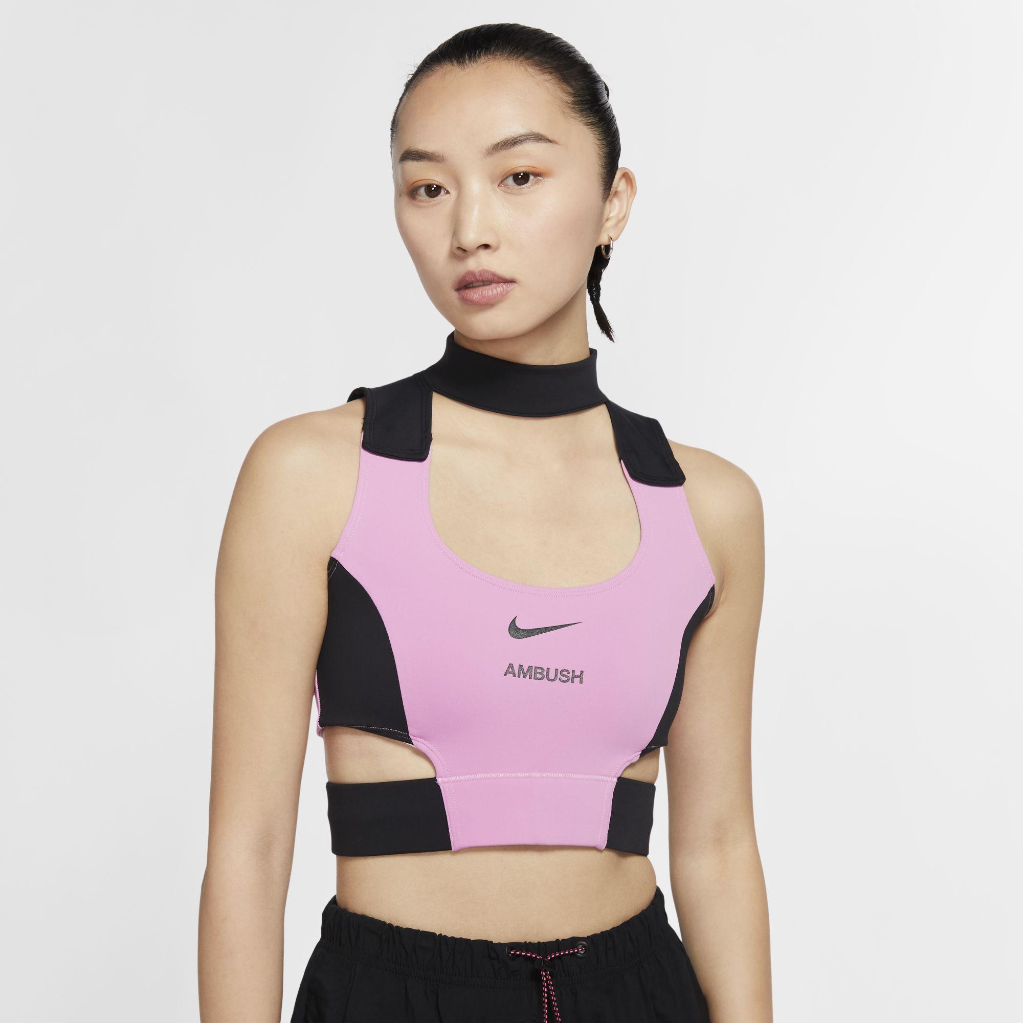 Nike X Ambush Crop Top in Pink | Lyst