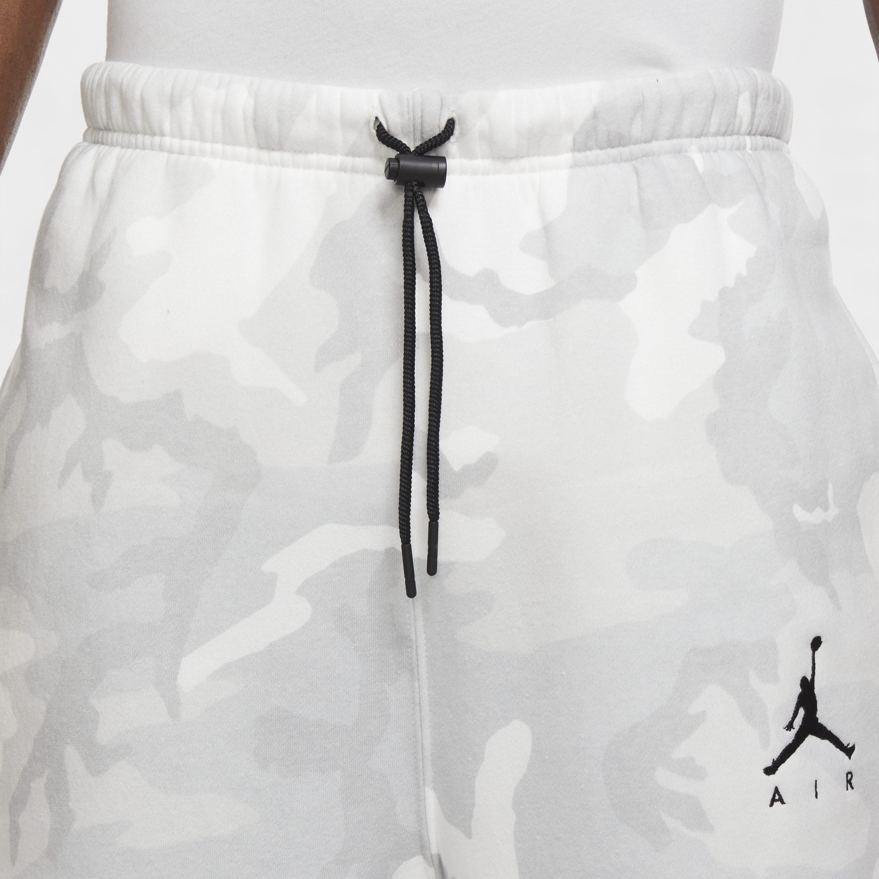 Nike Jordan Jumpman Air Camo Fleece Trousers White for Men Lyst UK