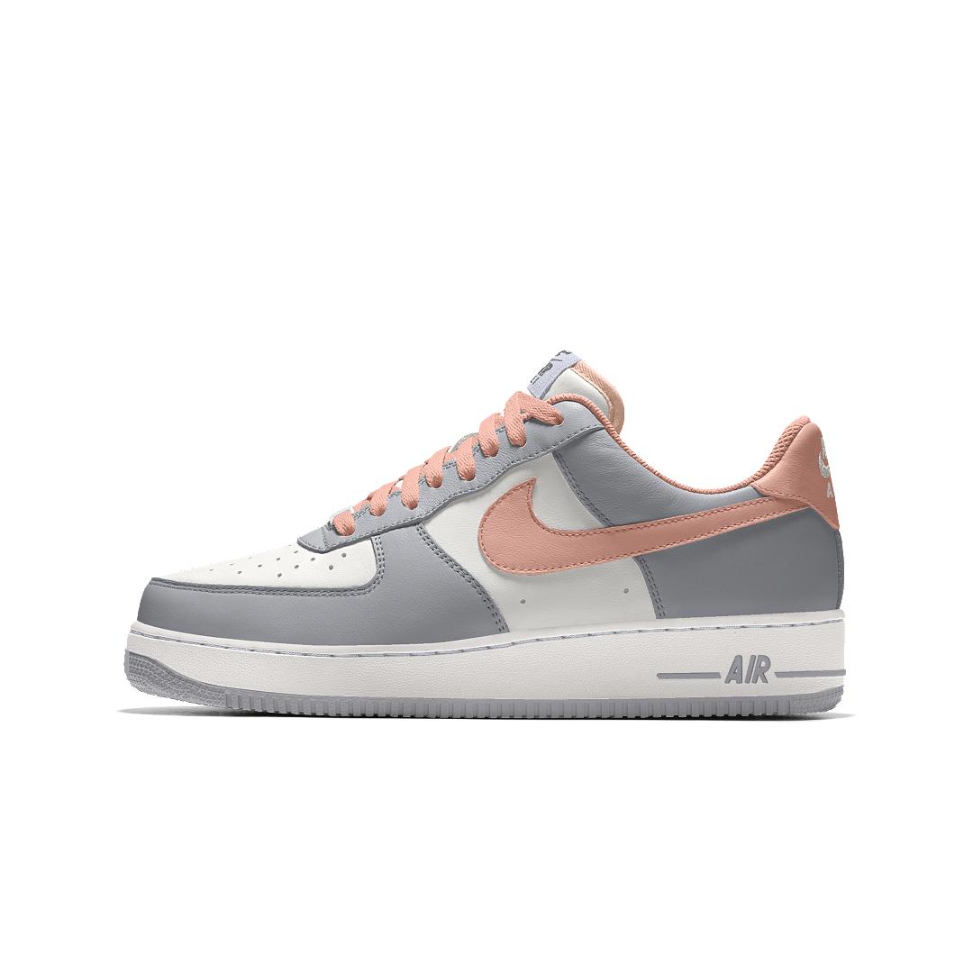 Nike Air Force 1 Low By You Custom Shoe in White | Lyst
