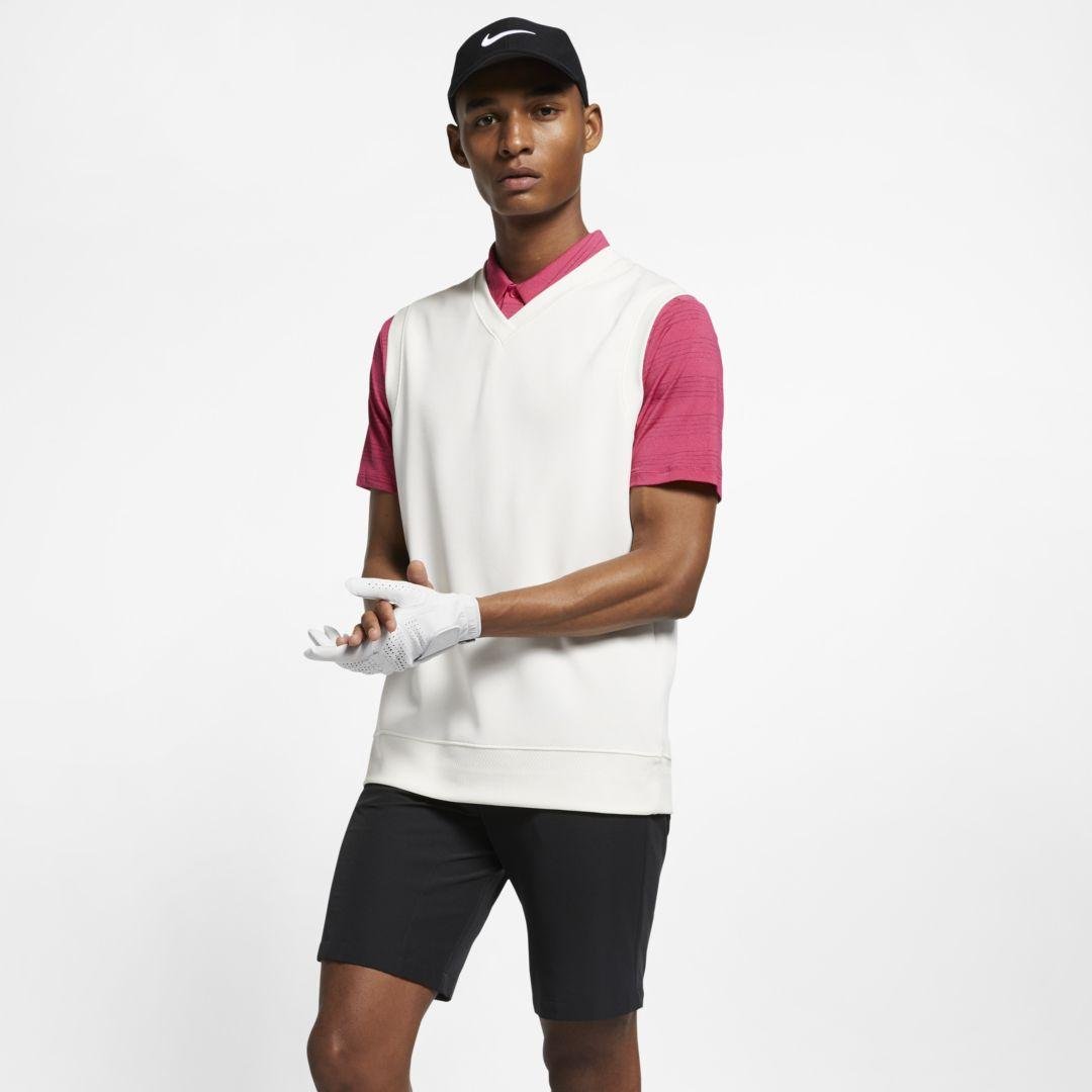 Nike Synthetic Dri-fit Golf Sweater Vest for Men | Lyst