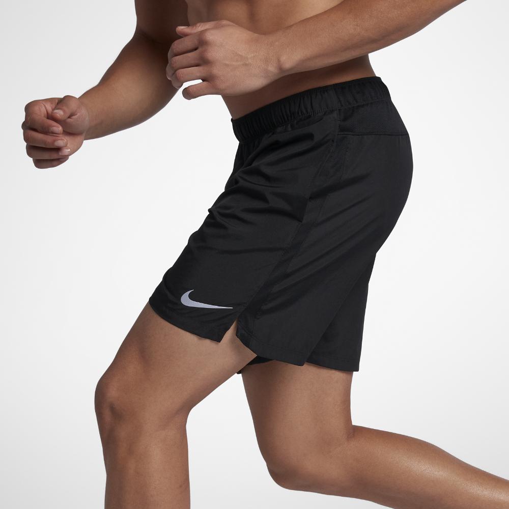 Nike Challenger 7"(18cm Approx.) Lined Running Shorts in Black/Black/Black  (Black) for Men | Lyst