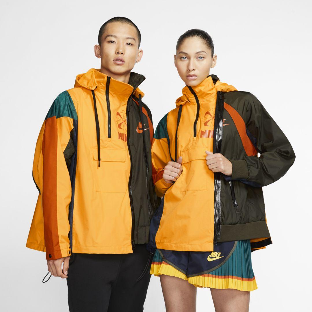 Nike X Sacai Double-zip Jacket in Metallic for Men | Lyst