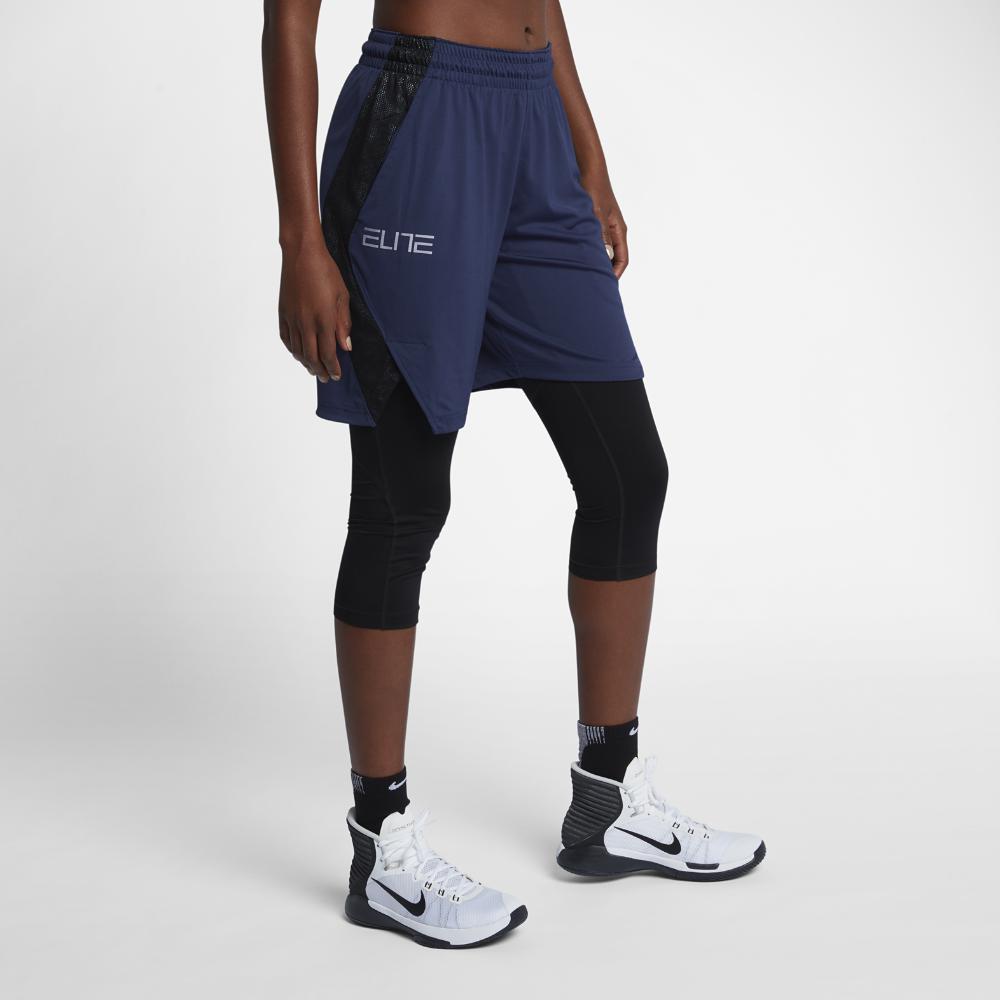 Nike Synthetic Dry Elite Women's Basketball Shorts in Blue - Lyst