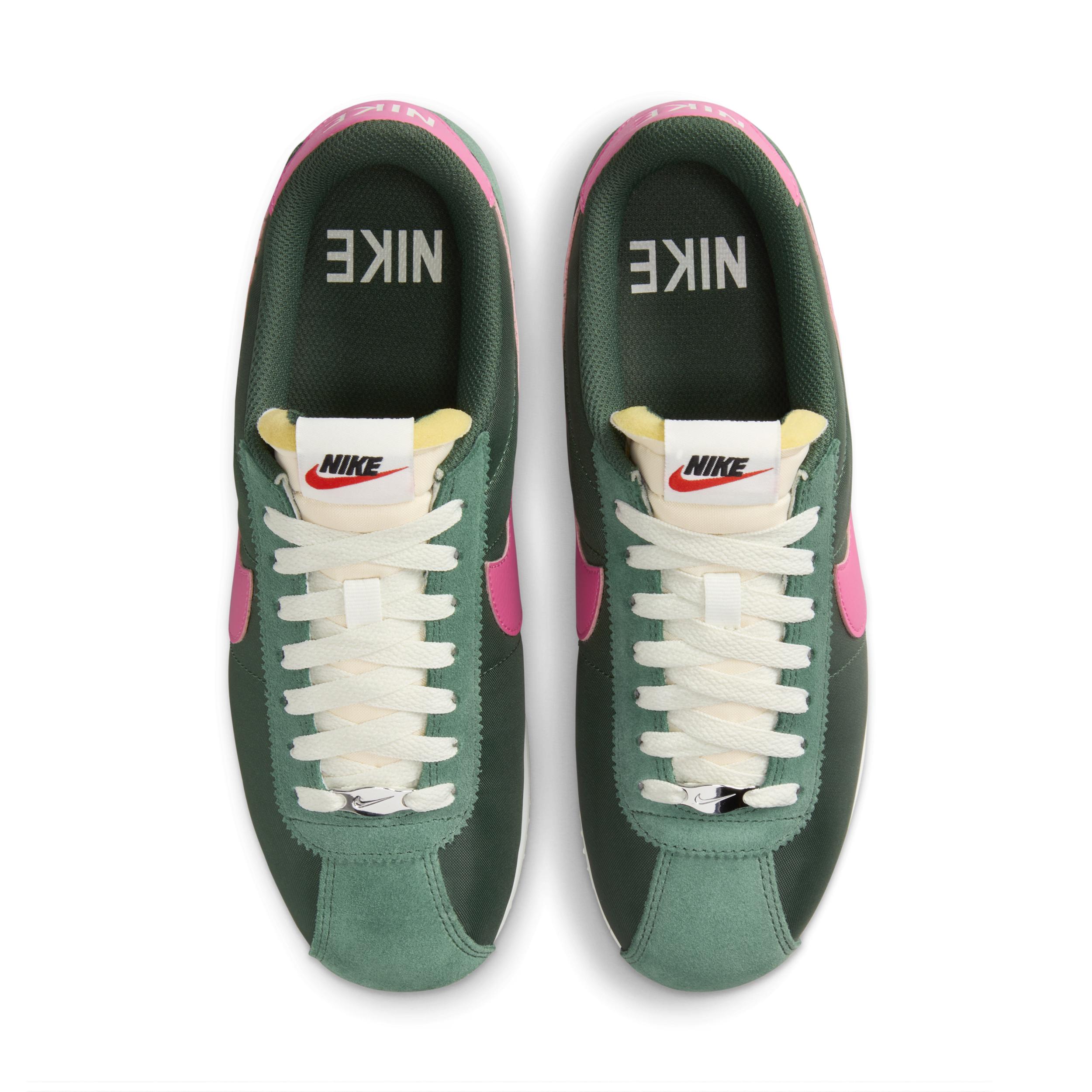 Nike Cortez Textile Shoes in Green Lyst UK