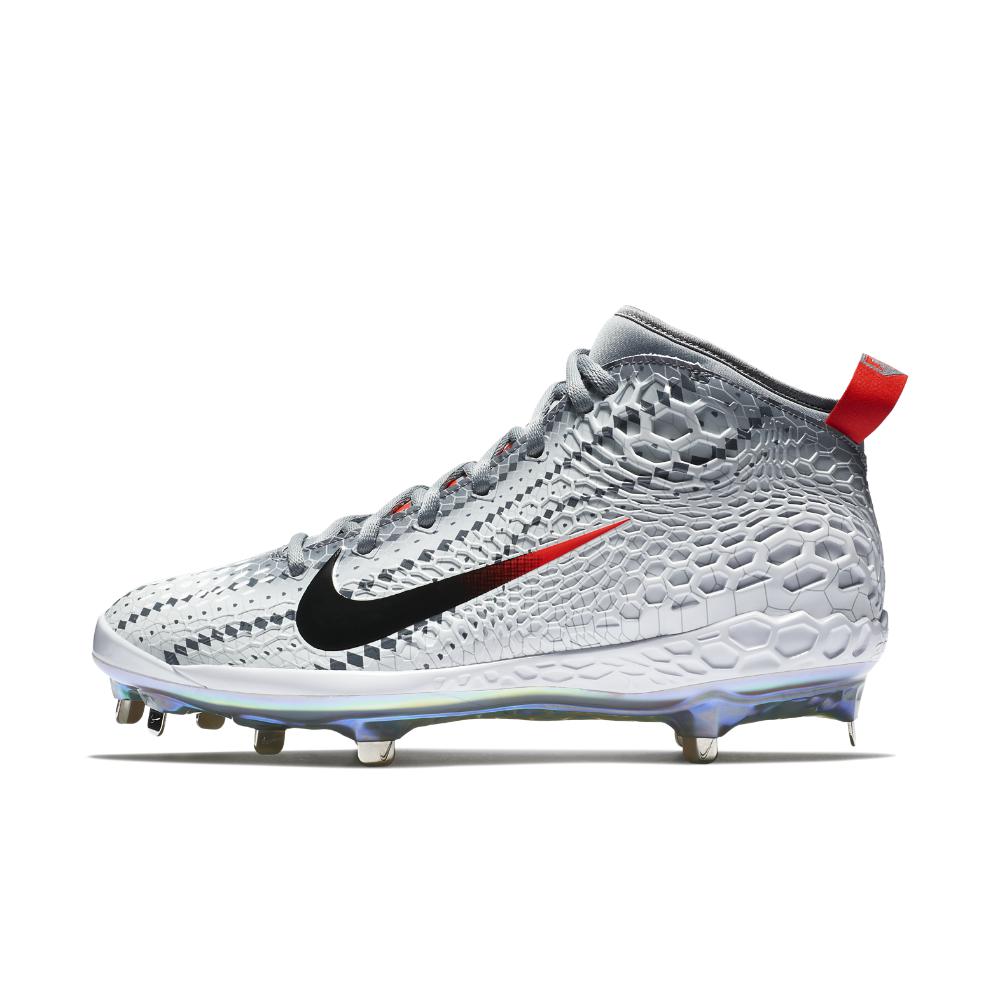 Nike Force Zoom Trout 5 Asg Men's Baseball Cleats in Metallic Silver