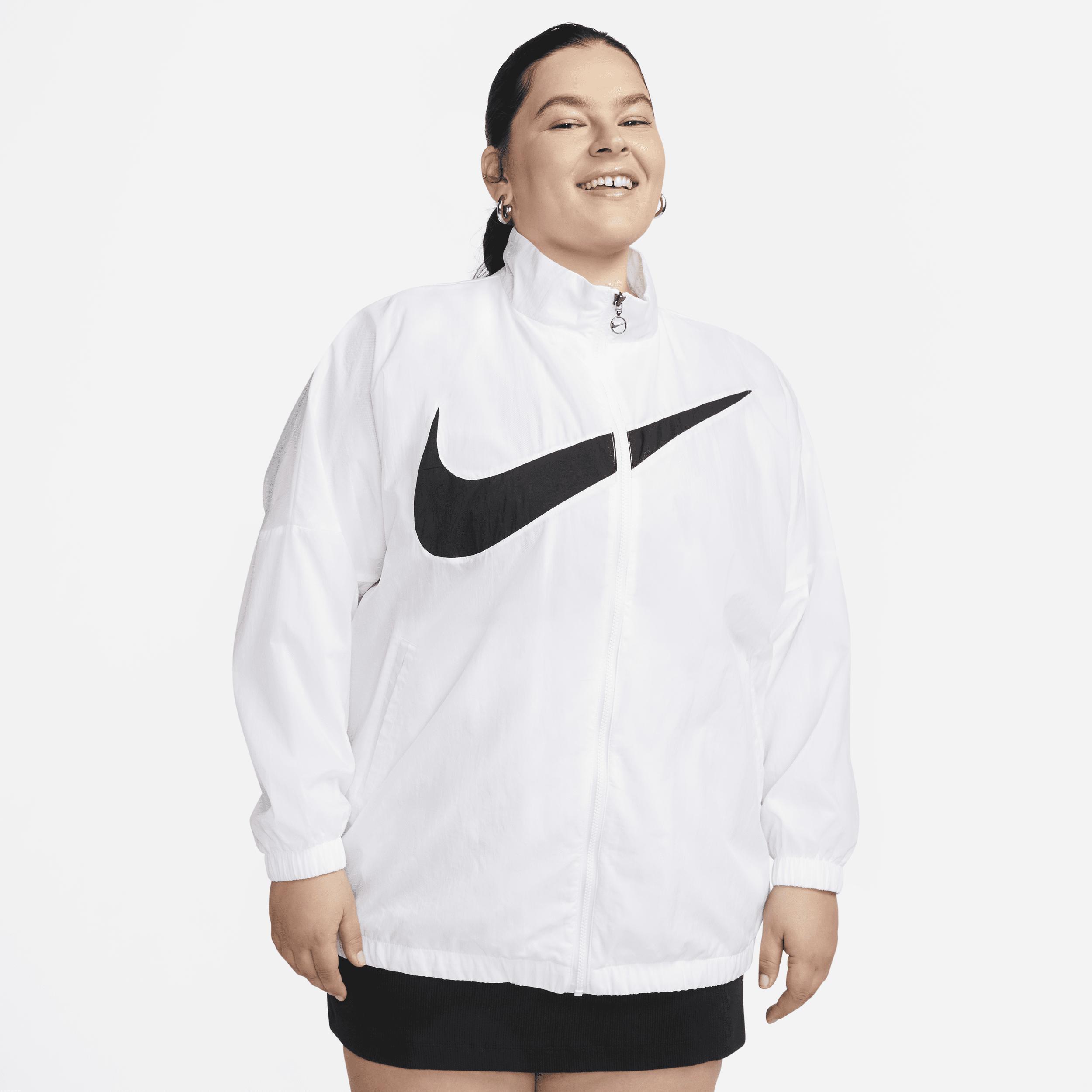 Nike Sportswear Essential Woven Jacket (plus in White | Lyst